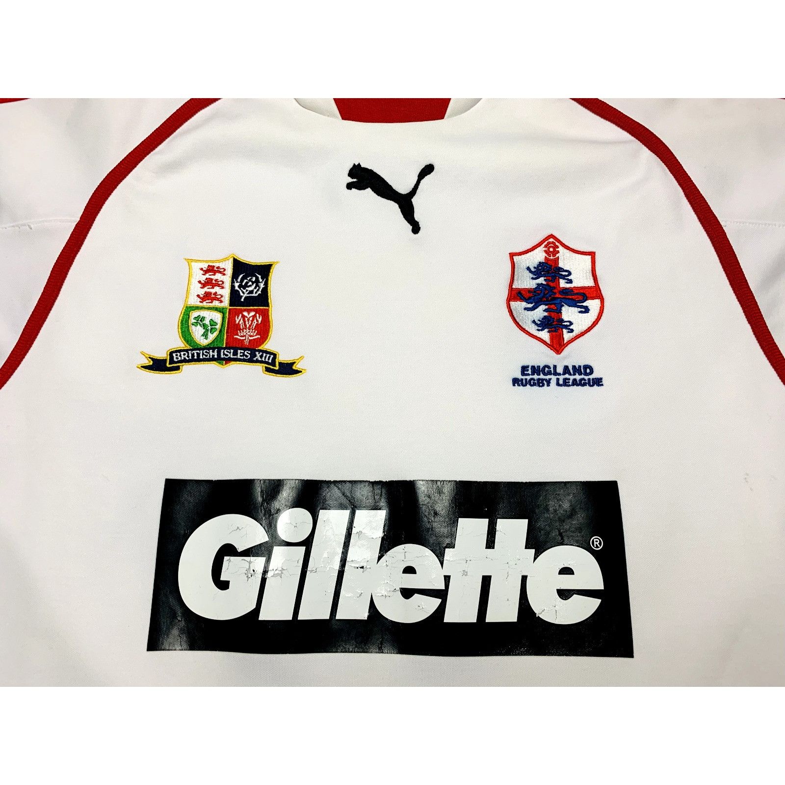 Puma Puma British Isles England Rugby League Gillette Shirt Jerse Size US XL / EU 56 / 4 - 3 Thumbnail