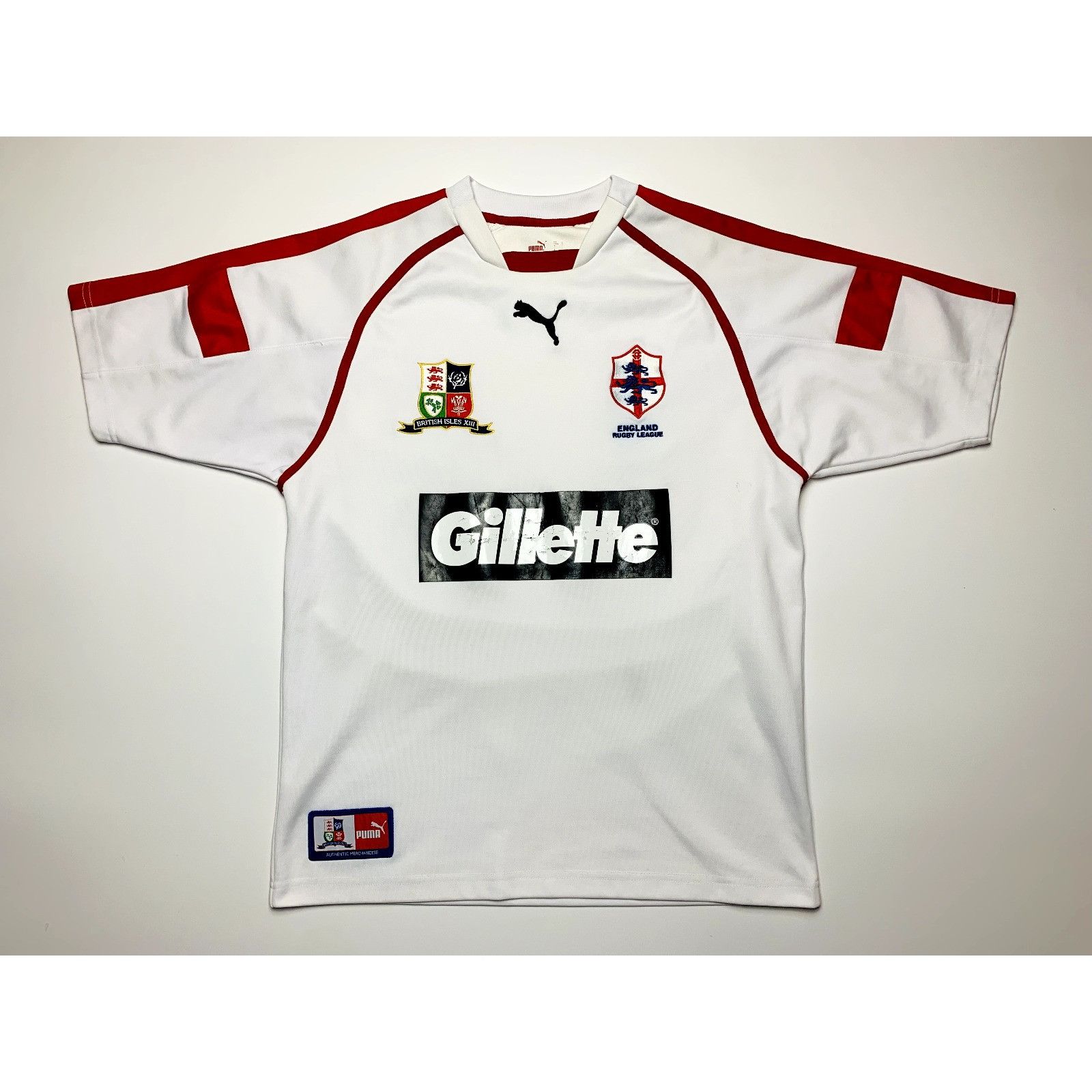 Puma Puma British Isles England Rugby League Gillette Shirt Jerse Size US XL / EU 56 / 4 - 1 Thumbnail