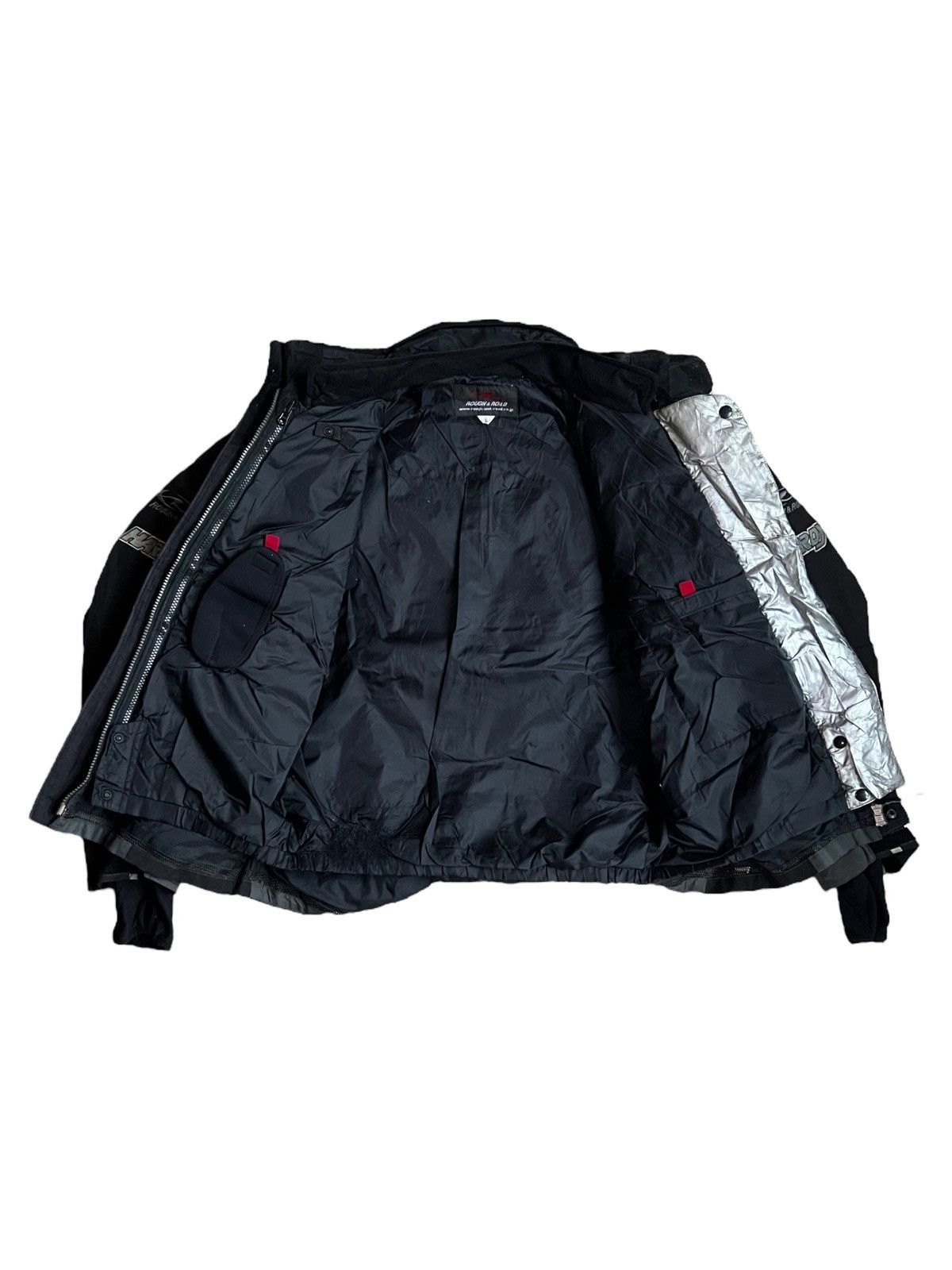Japanese Brand VERY RARE VINTAGE JACKET ROUGH AND ROAD RACING FUL PROTECTOR Size US L / EU 52-54 / 3 - 3 Thumbnail