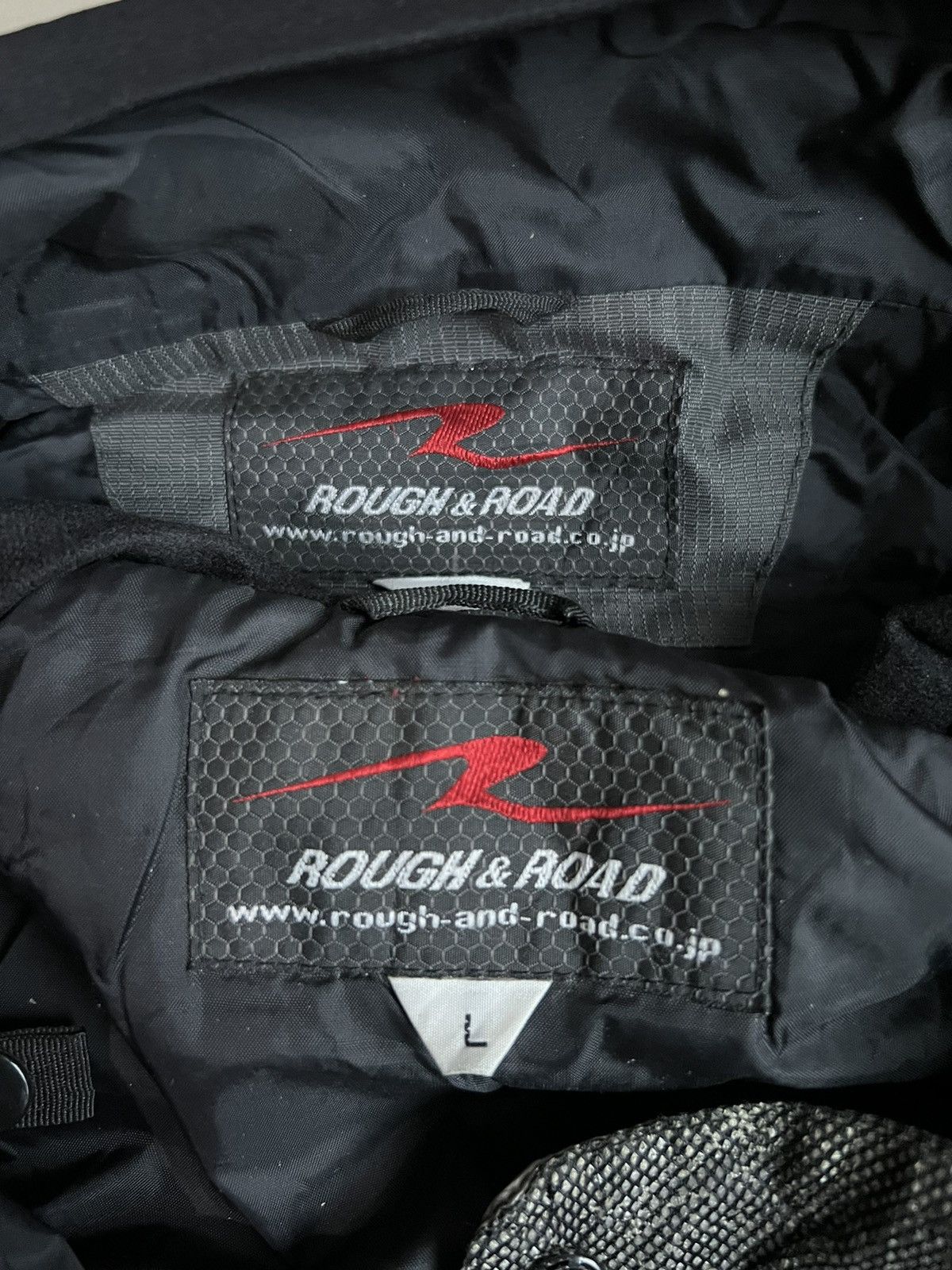 Japanese Brand VERY RARE VINTAGE JACKET ROUGH AND ROAD RACING FUL PROTECTOR Size US L / EU 52-54 / 3 - 5 Thumbnail