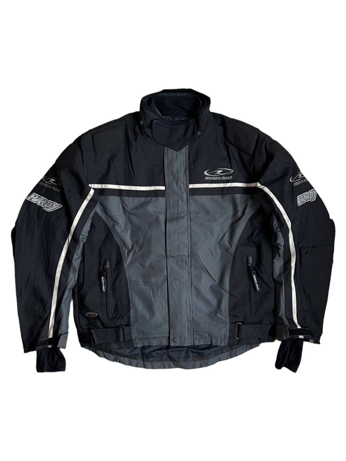 Japanese Brand VERY RARE VINTAGE JACKET ROUGH AND ROAD RACING FUL PROTECTOR Size US L / EU 52-54 / 3 - 1 Thumbnail