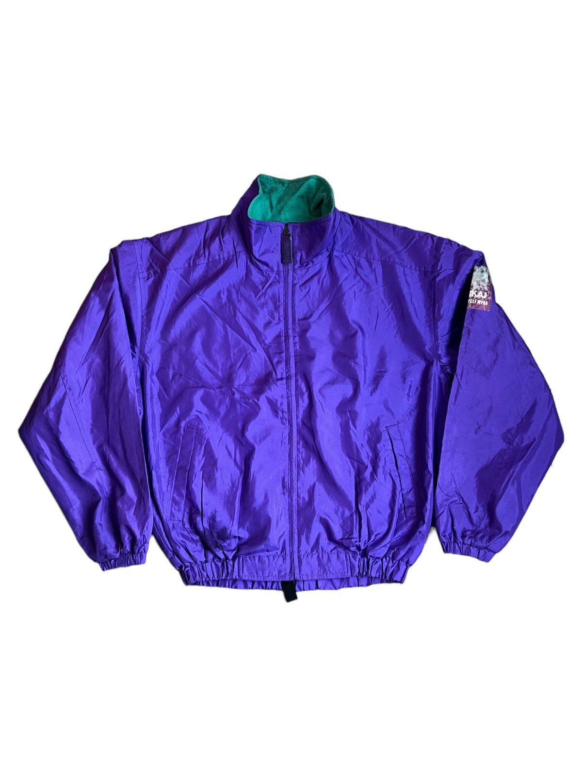 VERY RARE VINTAGE JACKET NANKAI RACING MOTORCYCLE FLEECE