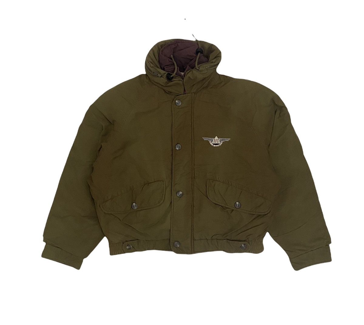 Vintage Vintage APO Air Lines Flight Jacket Size US M / EU 48-50 / 2 - 1 Thumbnail