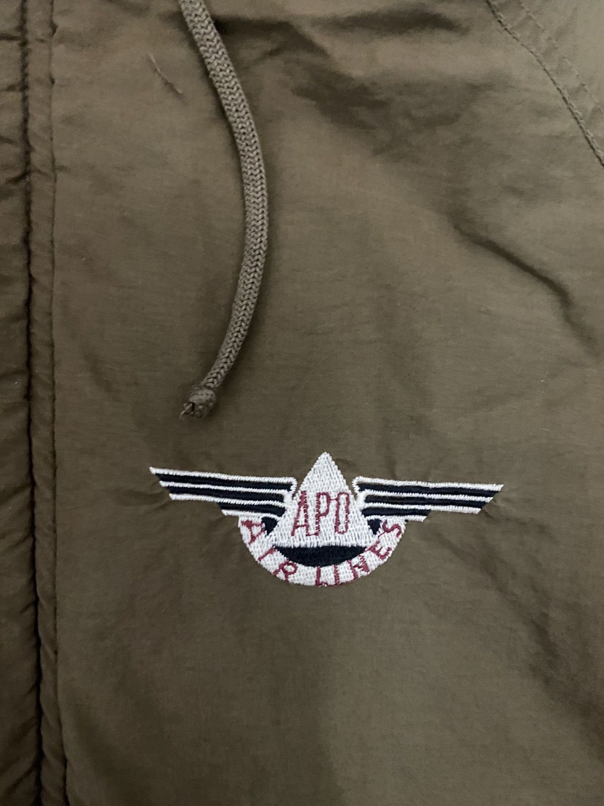 Vintage Vintage APO Air Lines Flight Jacket Size US M / EU 48-50 / 2 - 7 Thumbnail