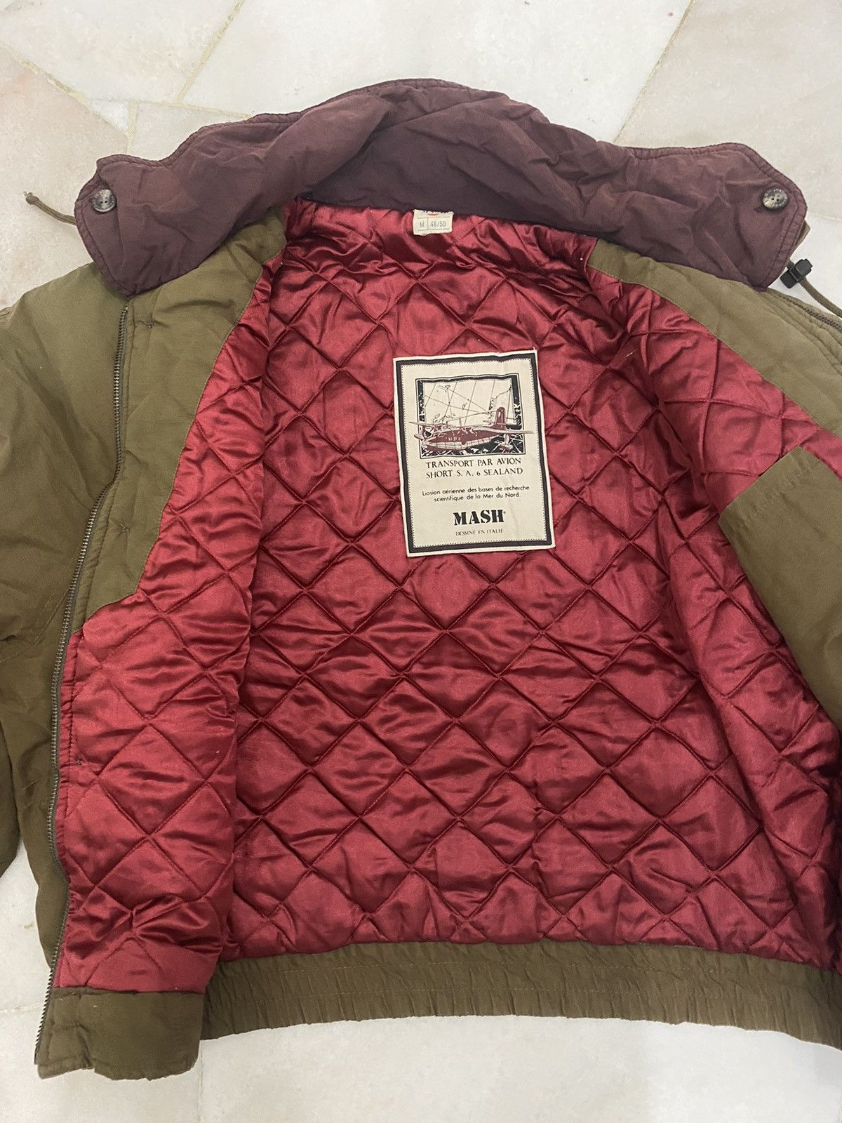 Vintage Vintage APO Air Lines Flight Jacket Size US M / EU 48-50 / 2 - 11 Thumbnail
