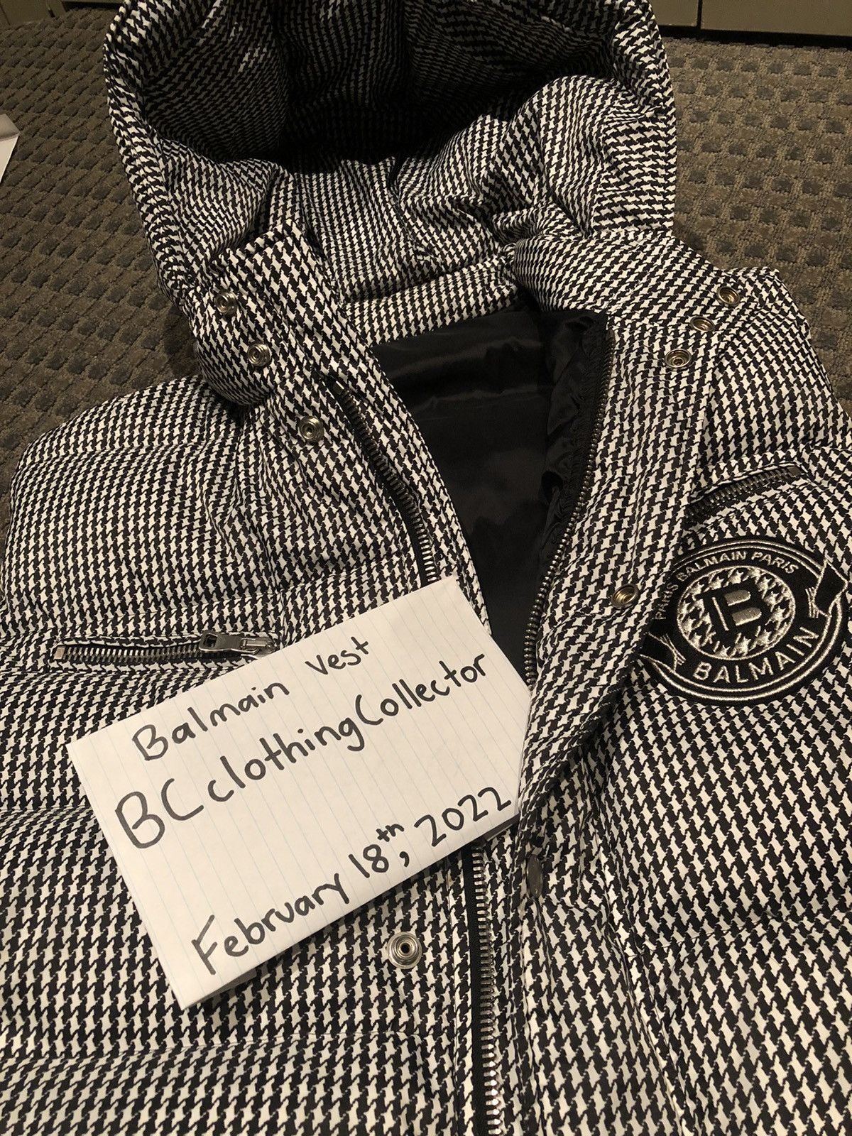 Balmain *BALMAIN VEST* BRAND NEW! Size US L / EU 52-54 / 3 - 2 Thumbnail