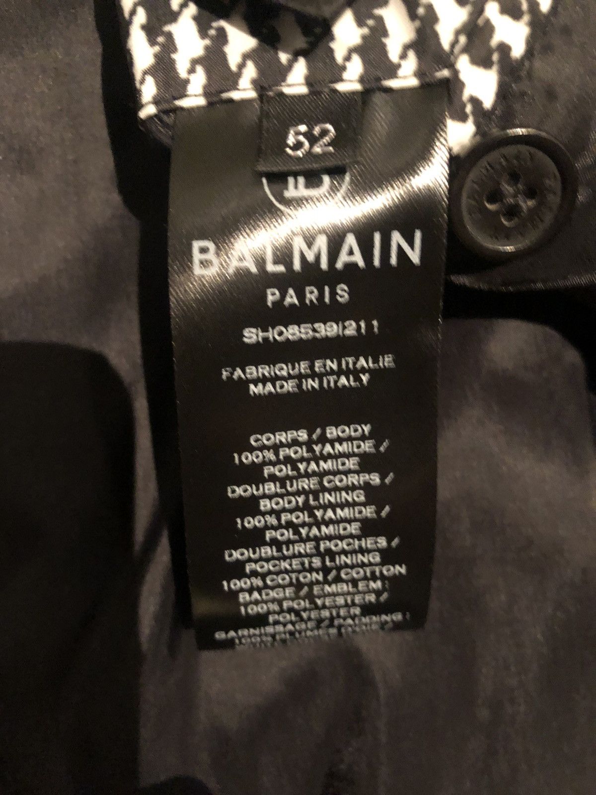Balmain *BALMAIN VEST* BRAND NEW! Size US L / EU 52-54 / 3 - 8 Thumbnail