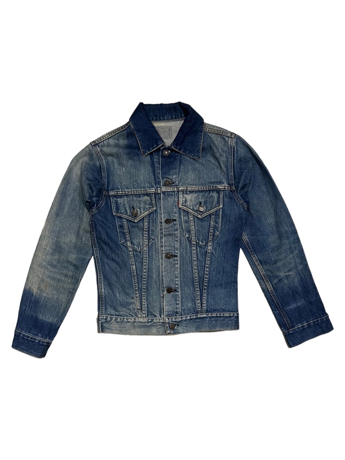 Levi's VERY RARE VINTAGE JACKET DENIM TRUCKER LEVIS JEANS BIG E 347 Size US S / EU 44-46 / 1 - 1 Thumbnail
