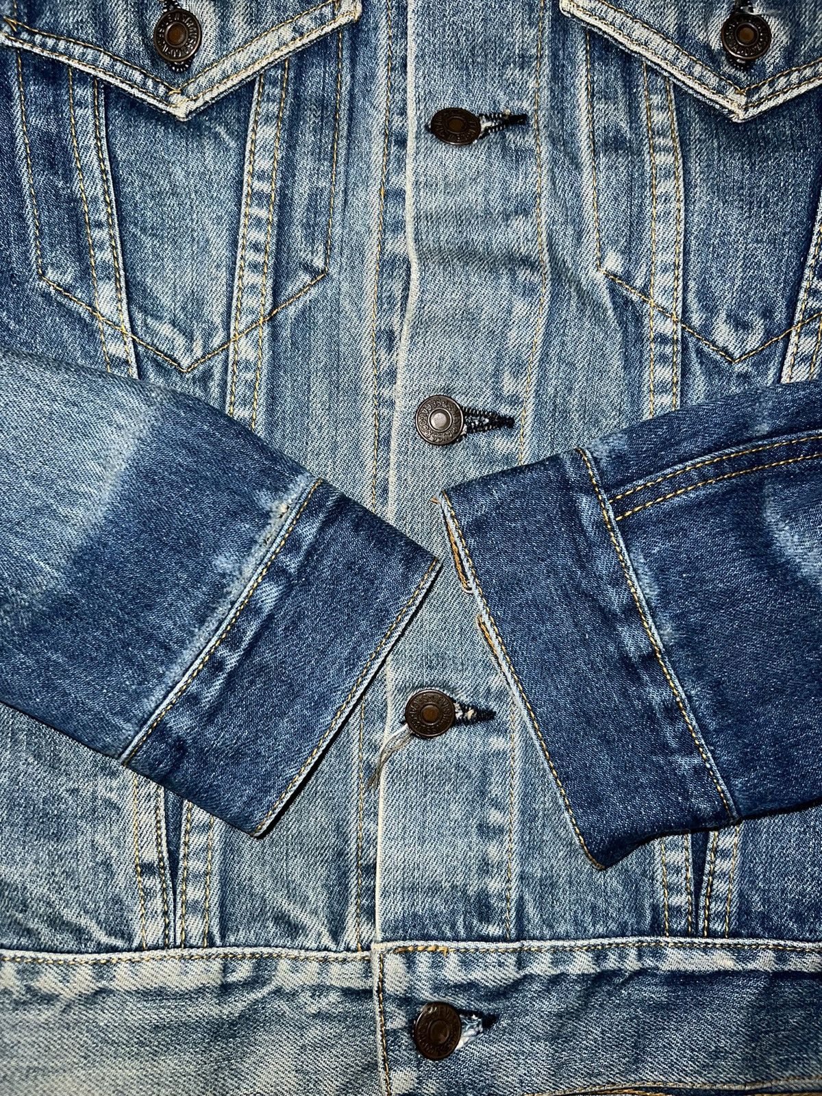 Levi's VERY RARE VINTAGE JACKET DENIM TRUCKER LEVIS JEANS BIG E 347 Size US S / EU 44-46 / 1 - 3 Thumbnail