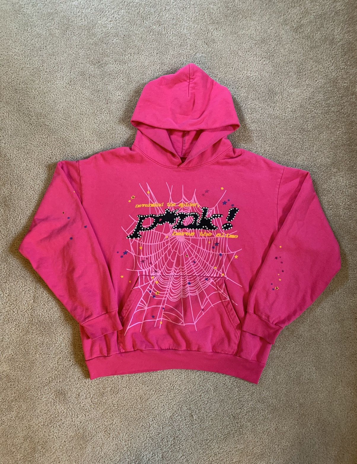 Sp5der Pink ‘Atlanta’ Hoodie