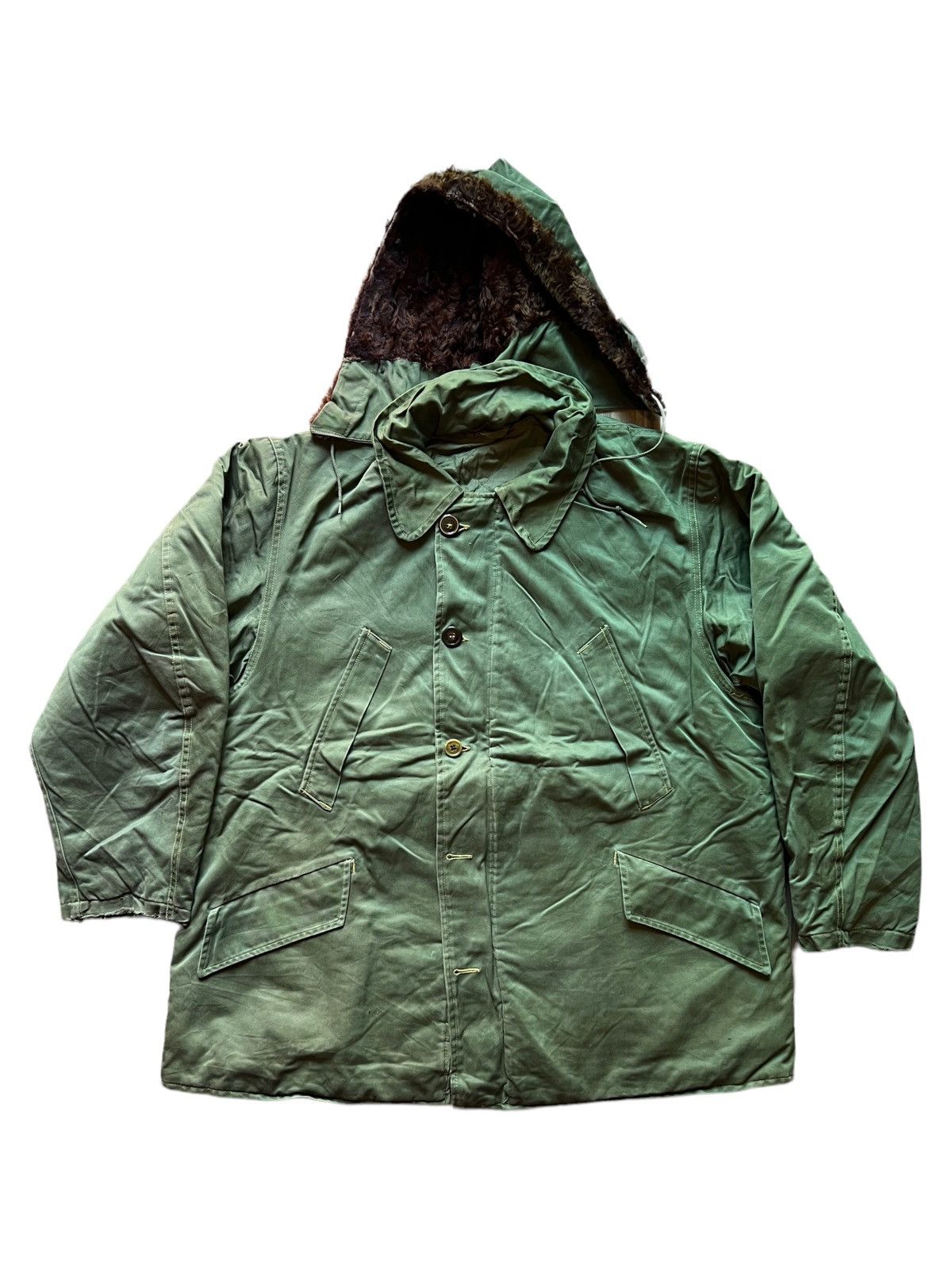 Vintage VERY RARE VINTAGE JACKET PARKA COAT B9 USAF AIR FORCE WWII ...