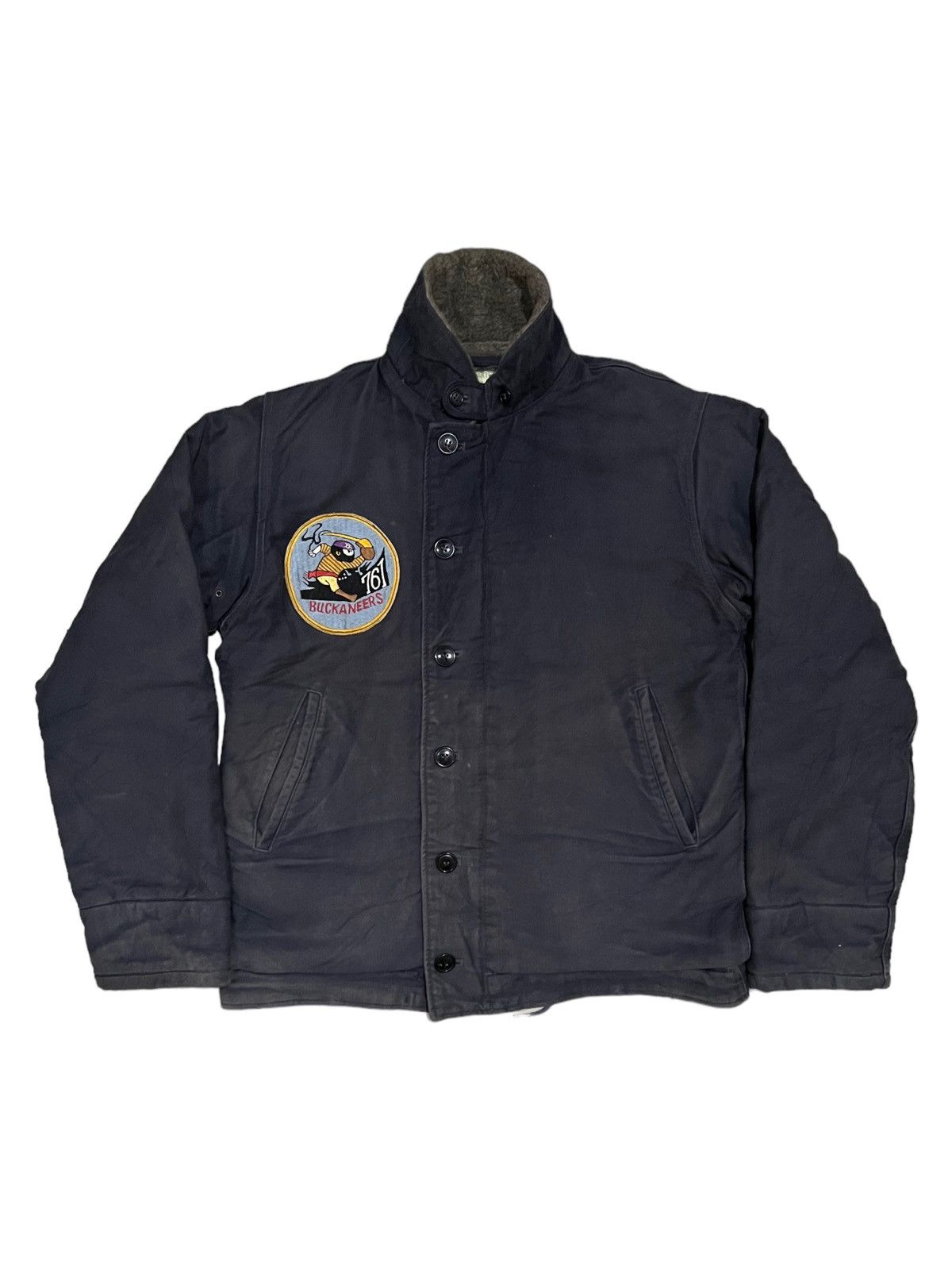 Buzz Rickson's VERY RARE VINTAGE JACKET DECK N1 USN US NAVY BUZZ RICKSON Size US M / EU 48-50 / 2 - 4 Thumbnail