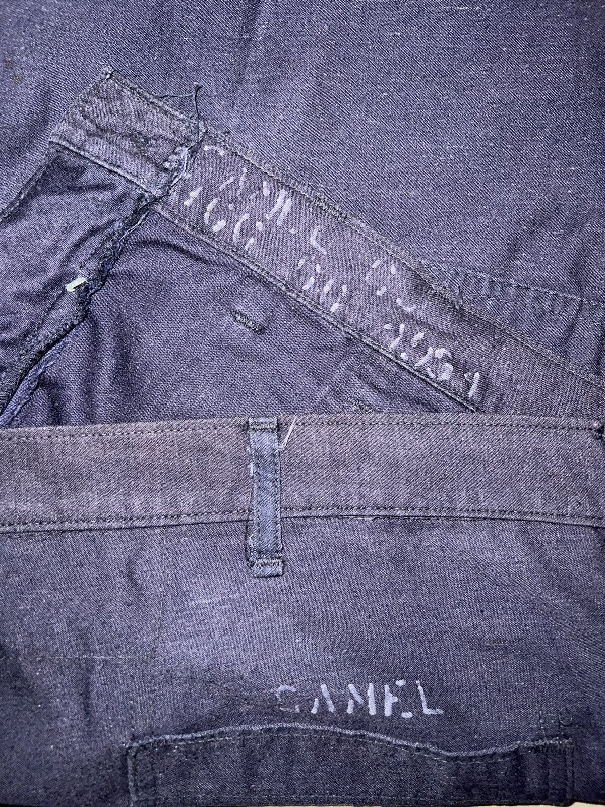Vintage VERY RARE VINTAGE PANTS TROUSER UTILITY USN US NAVY N4 DECK Size US 40 / EU 56 - 4 Thumbnail
