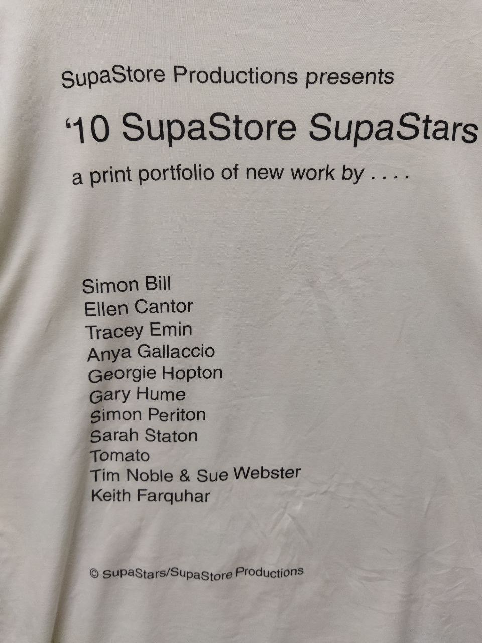 Band Tees Vintage Simon Bill 10 Supastore Supastars Tshirt Size US M / EU 48-50 / 2 - 4 Thumbnail