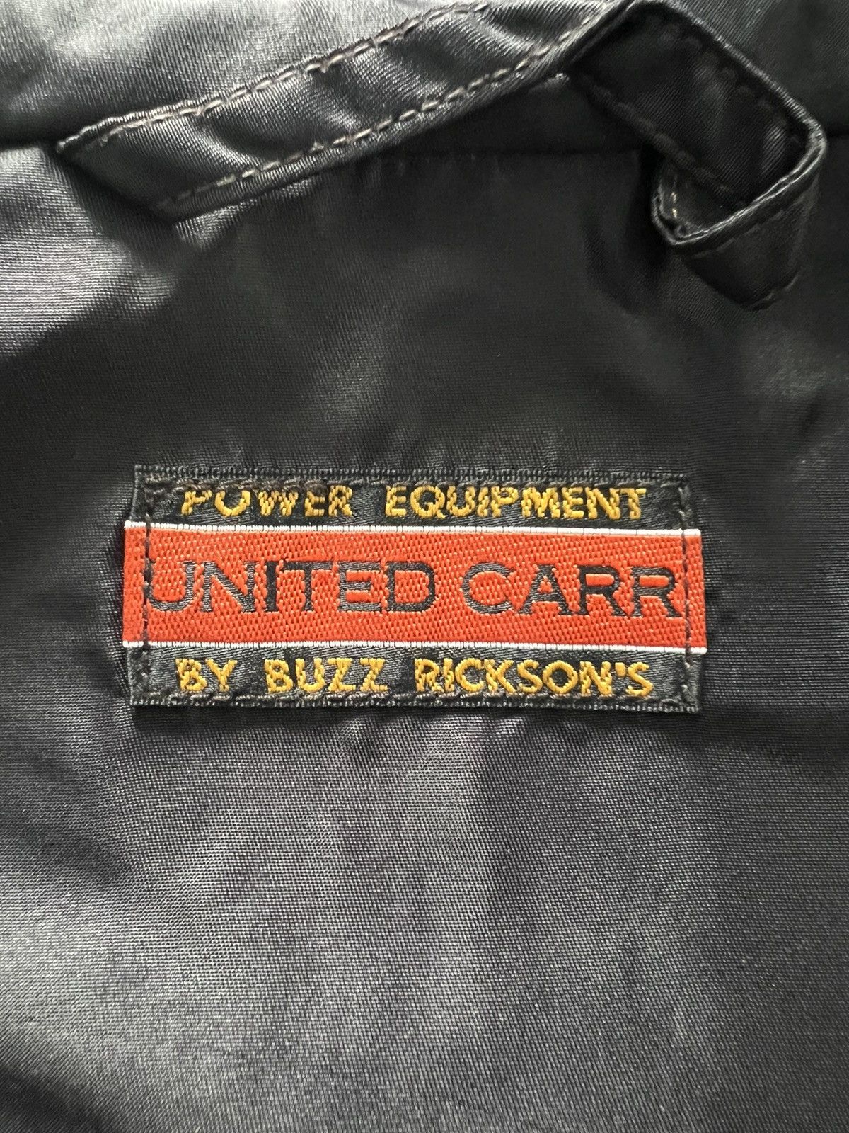 Buzz Rickson's VERY RARE VINTAGE JACKET MILITARY BUZZ RICKSON UNITED CARR Size US L / EU 52-54 / 3 - 4 Thumbnail