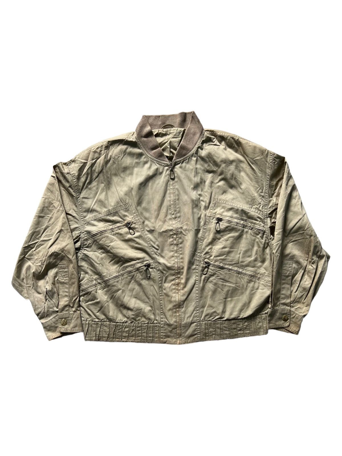 VERY RARE VINTAGE JACKET GIVENCHY GENTLEMAN MULTIPOCKET