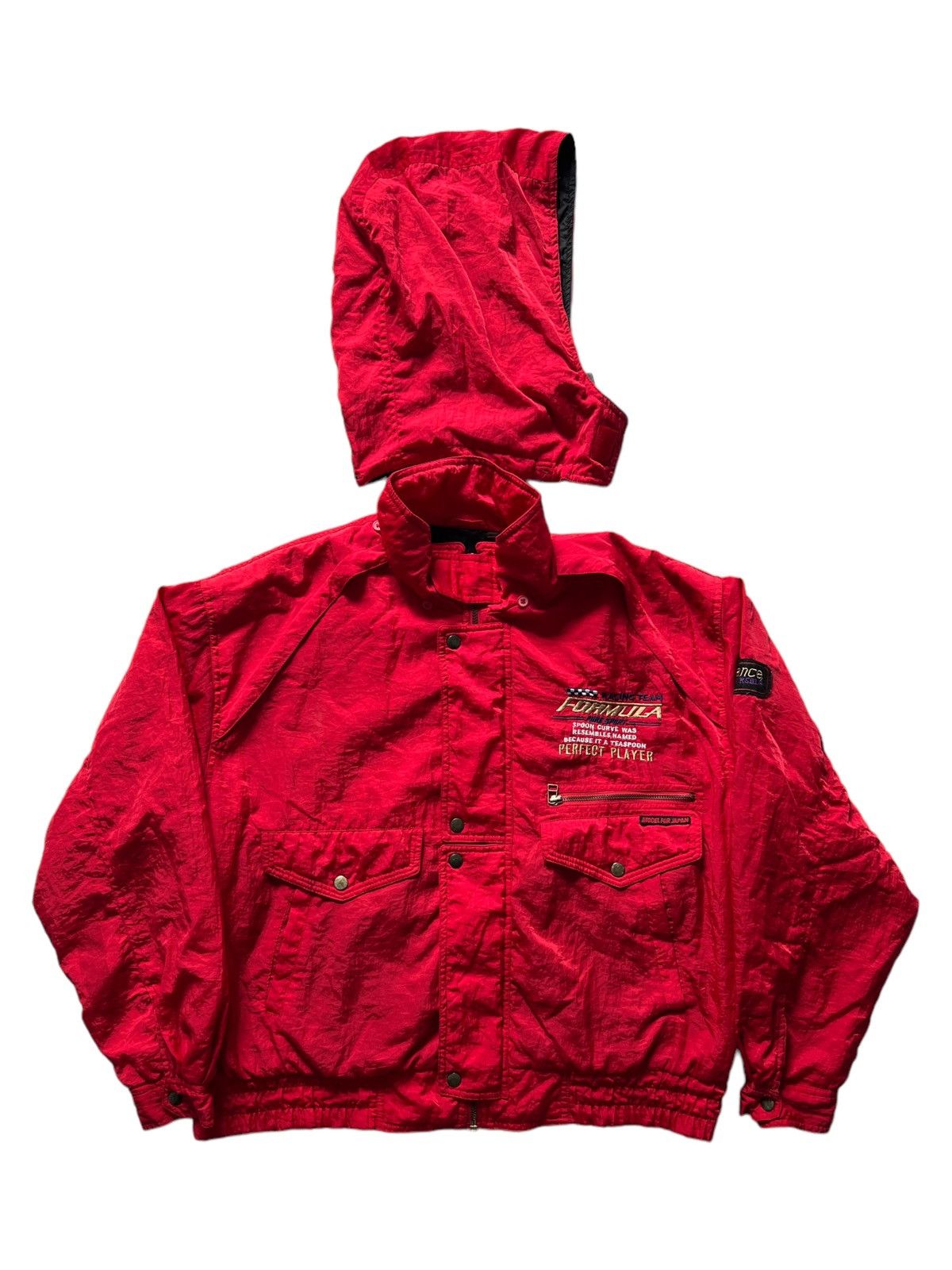Formula 1 VERY RARE VINTAGE JACKET RACING TEAM FORMULA 1 GRAND PRIX Size US XL / EU 56 / 4 - 4 Thumbnail