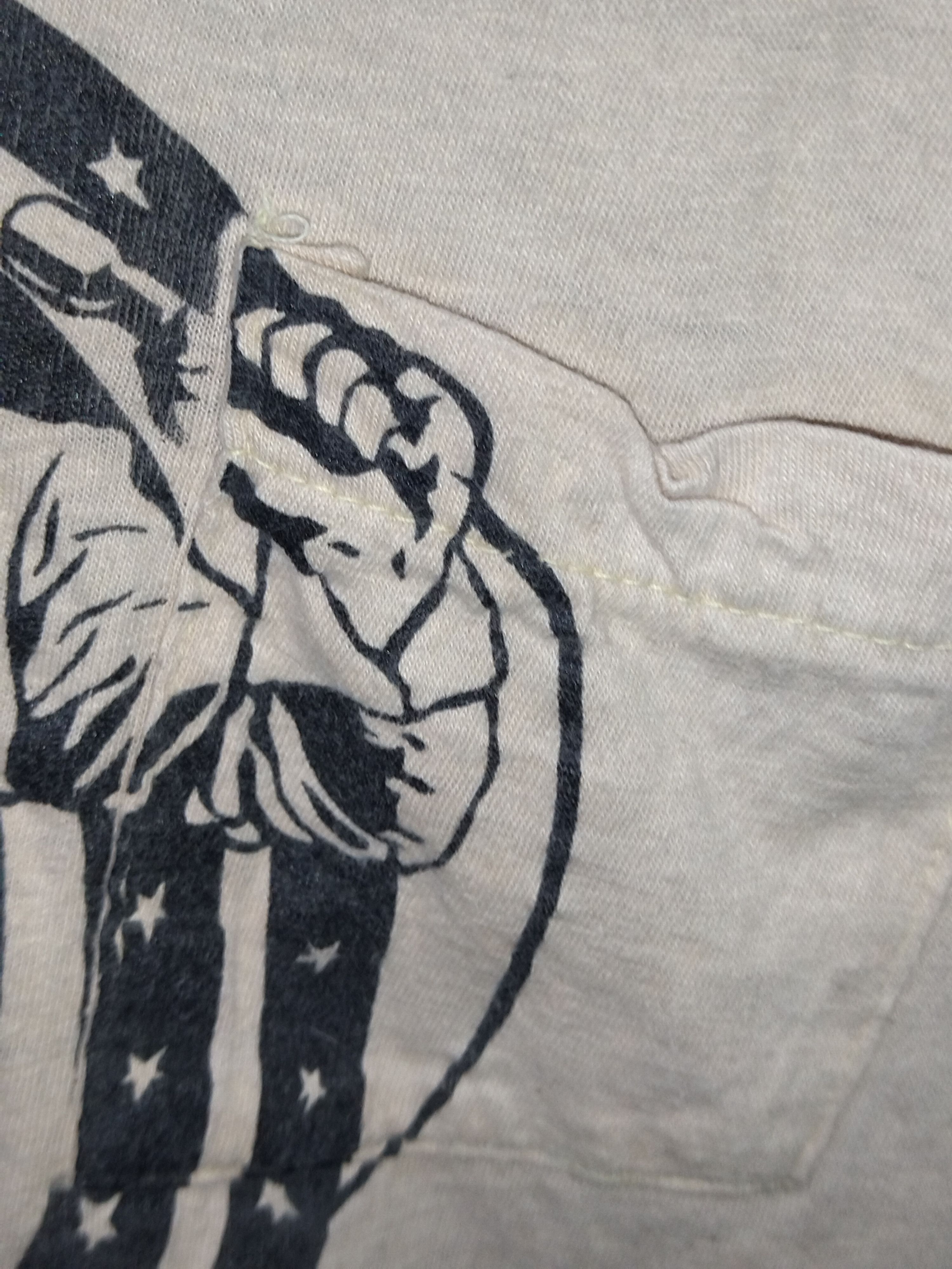 Band Tees × Vintage Vintage 70s Elvis Presley Pocket Tshirt Size US S / EU 44-46 / 1 - 6 Thumbnail