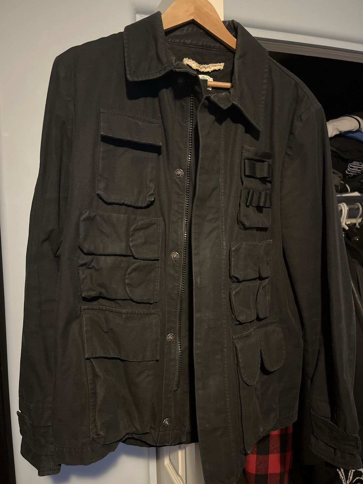 image of Off White OG Virgil Tactical Jacket (M) in Black, Men's (Size Medium)