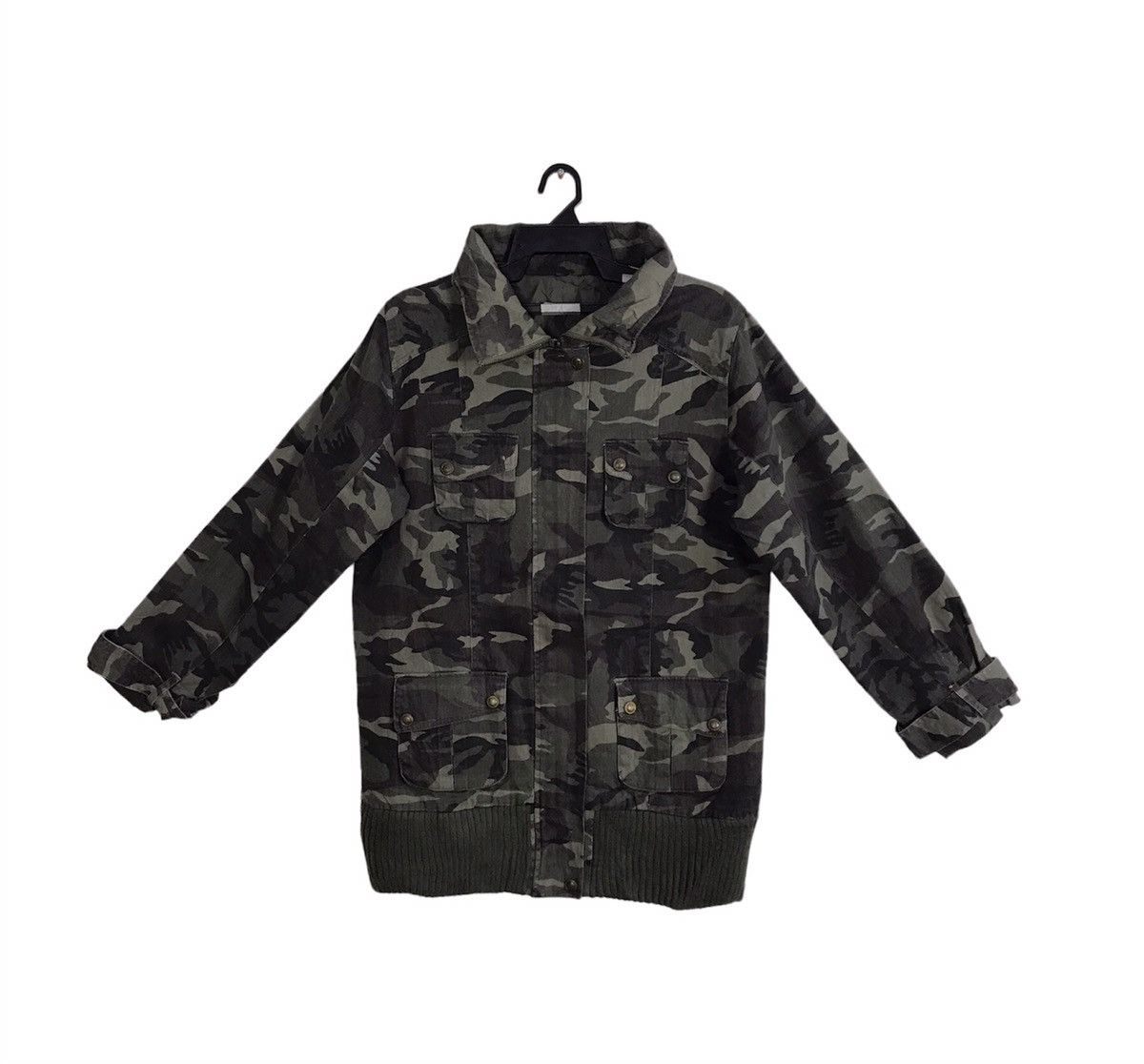 Japanese Brand Camouflage Army Design Style Jacket Parkas Zipper Size US L / EU 52-54 / 3 - 1 Thumbnail