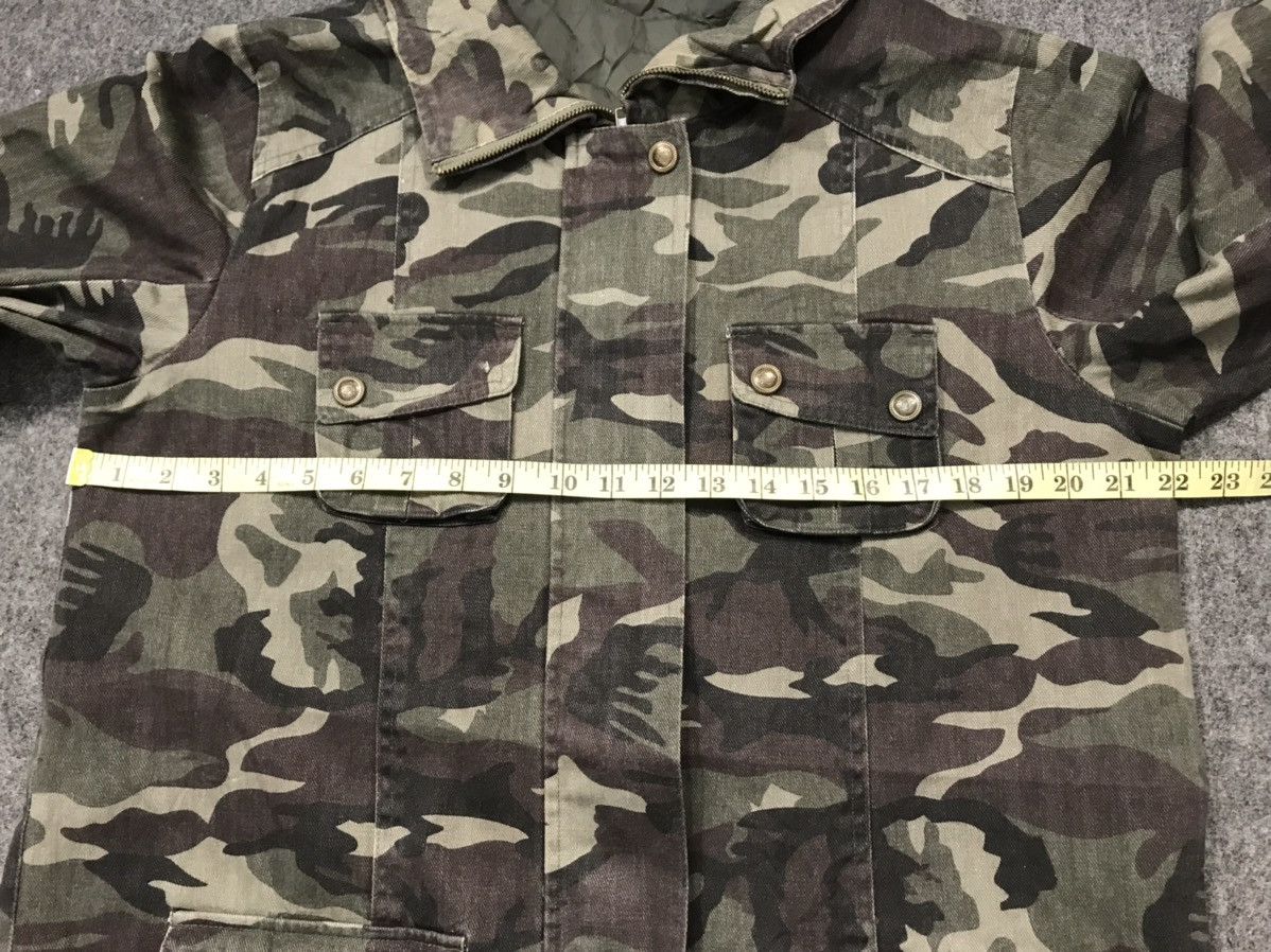 Japanese Brand Camouflage Army Design Style Jacket Parkas Zipper Size US L / EU 52-54 / 3 - 8 Thumbnail