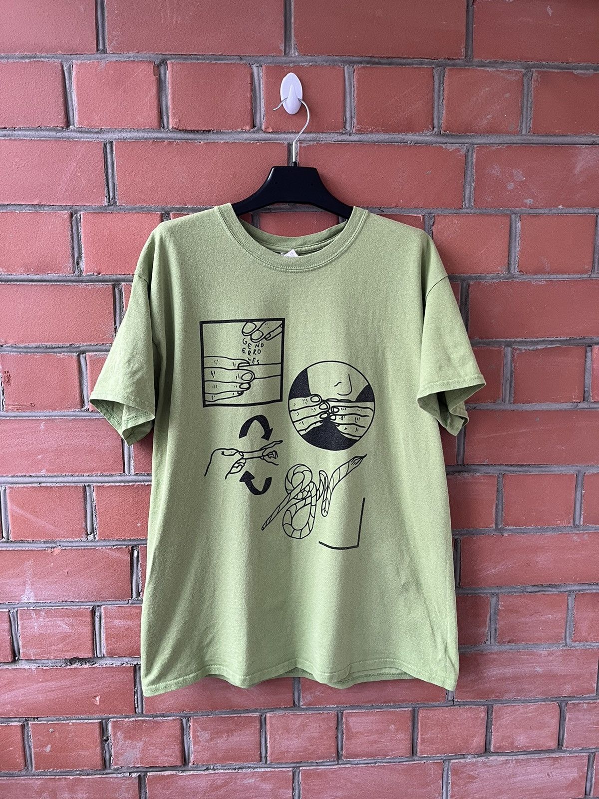 Vintage Vintage T-shirt weed marijuana tee cannabis thc Size US L / EU 52-54 / 3 - 1 Thumbnail