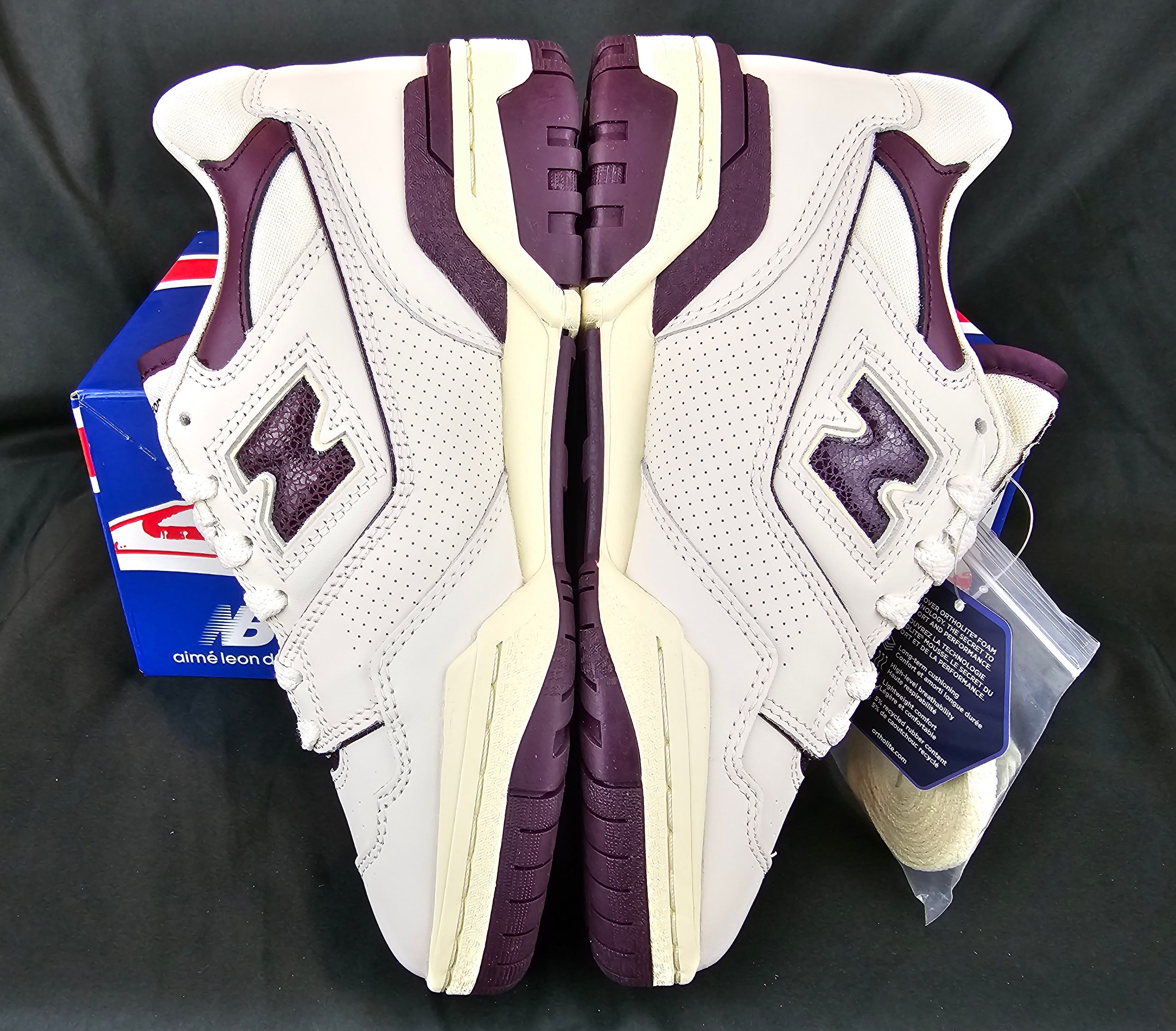 Aime Leon Dore × New Balance New Balance 550 x Aime Leon Dore Purple White Men’s Size 6 Size US 6 / EU 39 - 5 Thumbnail
