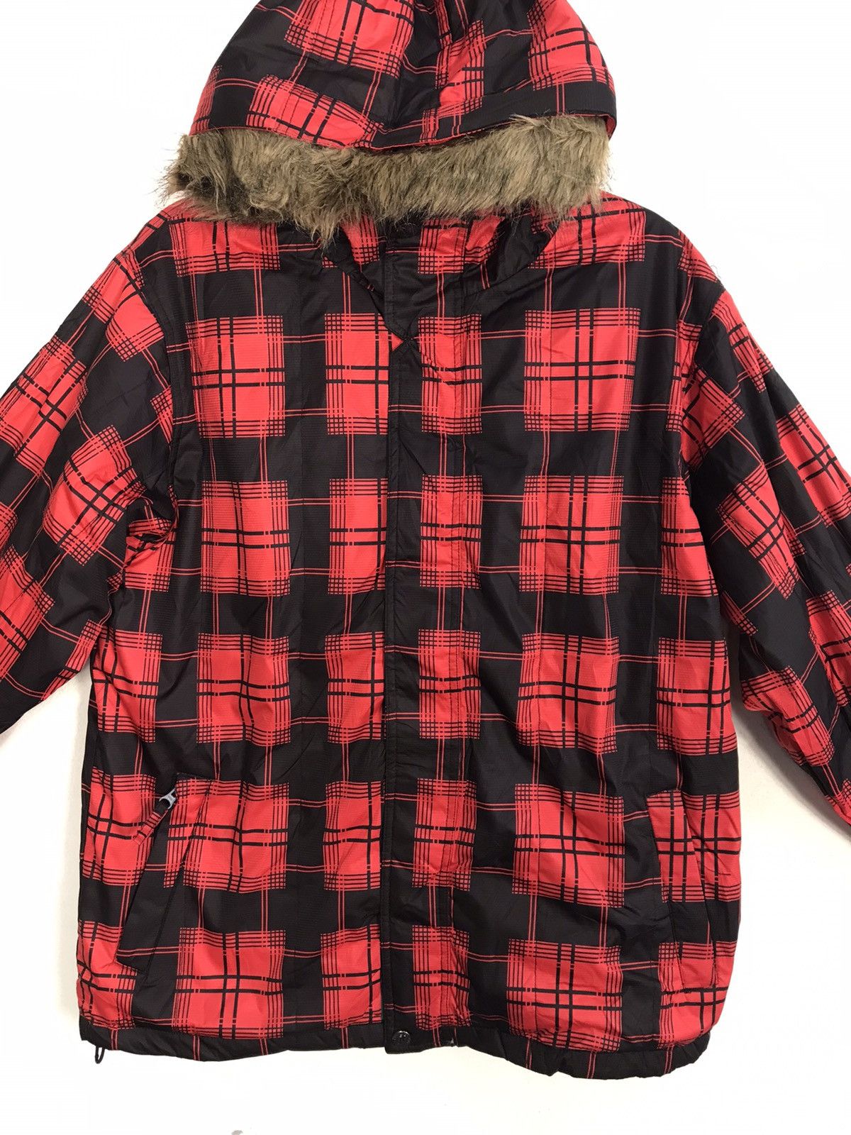 Japanese Brand 4D Four Underground Clothing Padded Plaid Checked Tartan Size US L / EU 52-54 / 3 - 1 Thumbnail