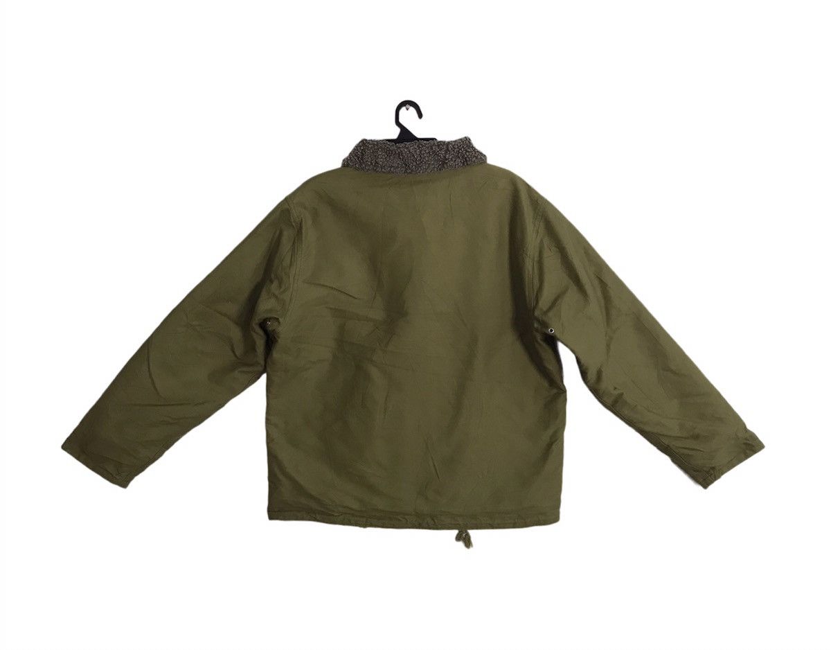 Vintage USN Navy Department Shearling Jacket Sherpa Inner Design Size US L / EU 52-54 / 3 - 6 Thumbnail