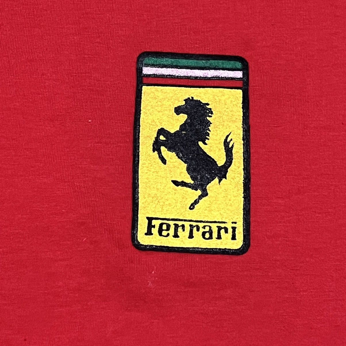 Ferrari Vintage Ferrari Big Logo T Shirt Size US L / EU 52-54 / 3 - 4 Thumbnail