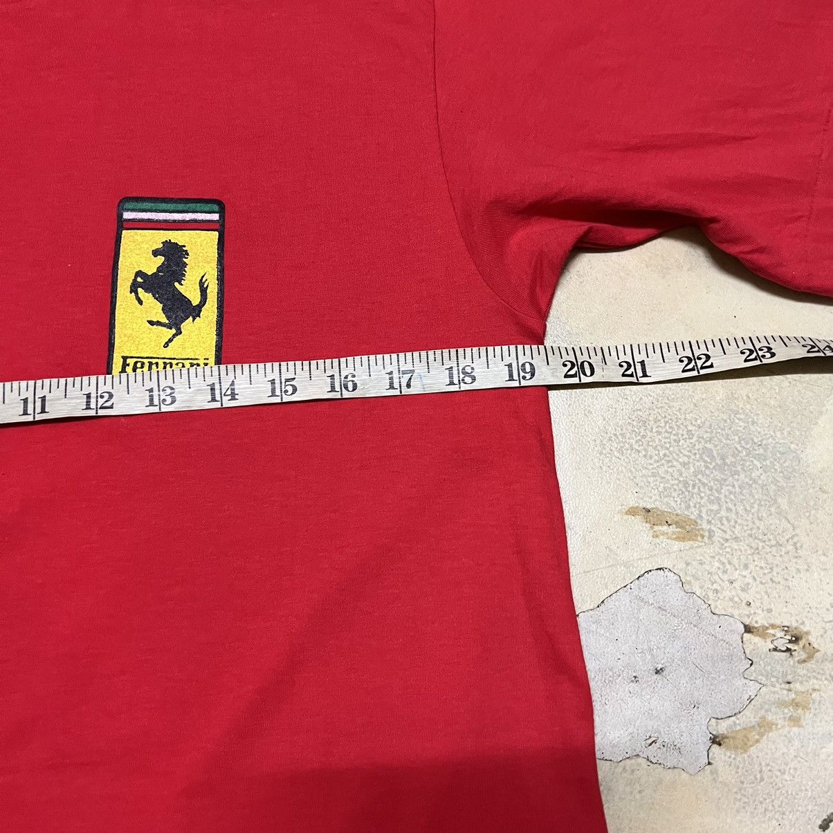 Ferrari Vintage Ferrari Big Logo T Shirt Size US L / EU 52-54 / 3 - 10 Thumbnail