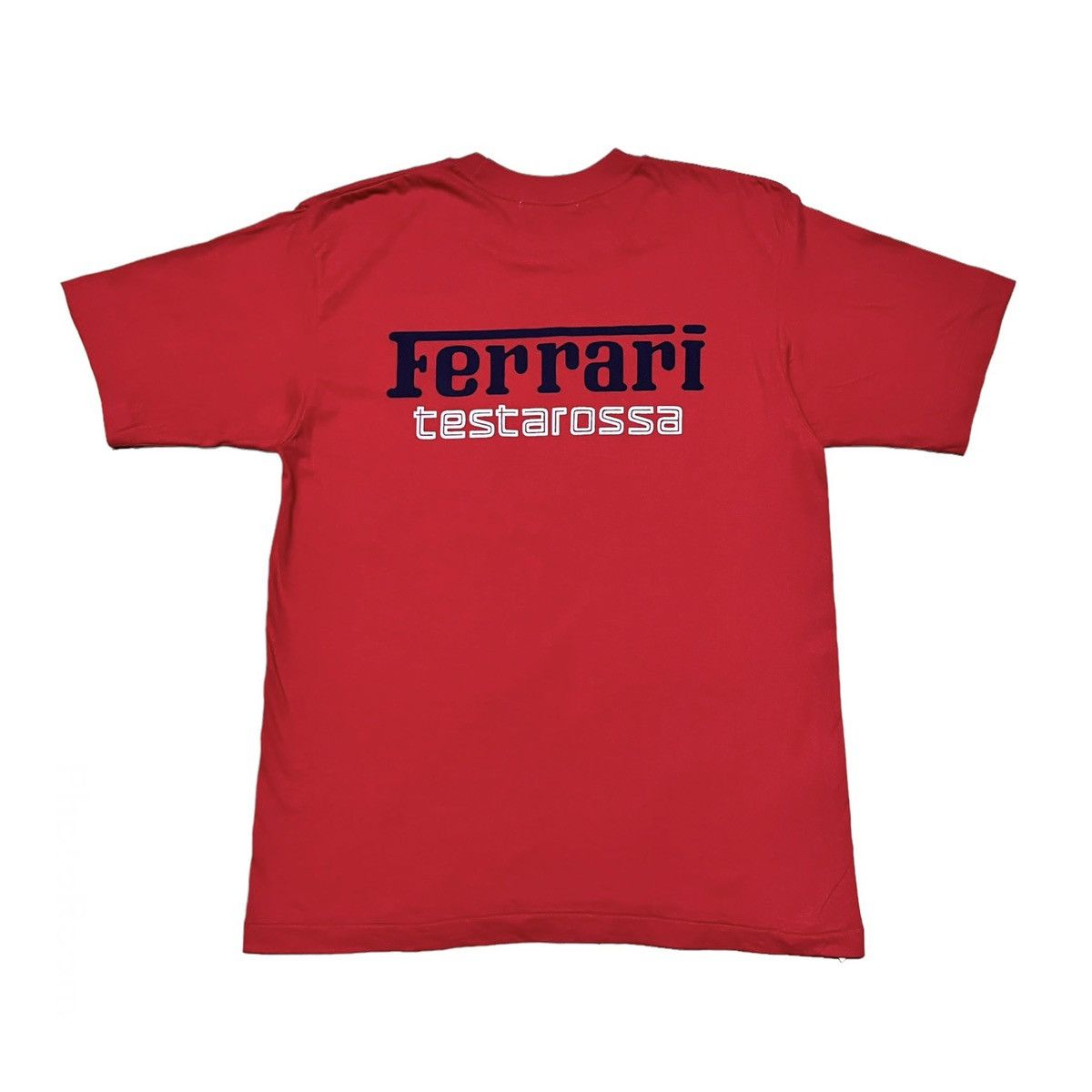 Ferrari Vintage Ferrari Big Logo T Shirt Size US L / EU 52-54 / 3 - 1 Thumbnail