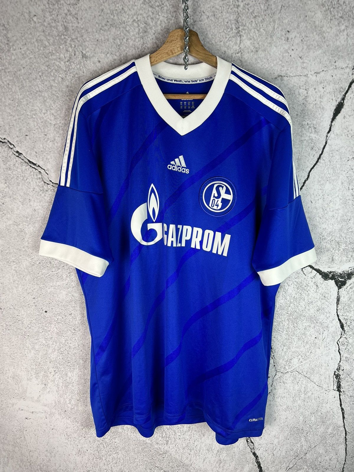 Adidas Adidas vintage SCHALKE 04 Soccer football jersey Size US XXL / EU 58 / 5 - 1 Thumbnail