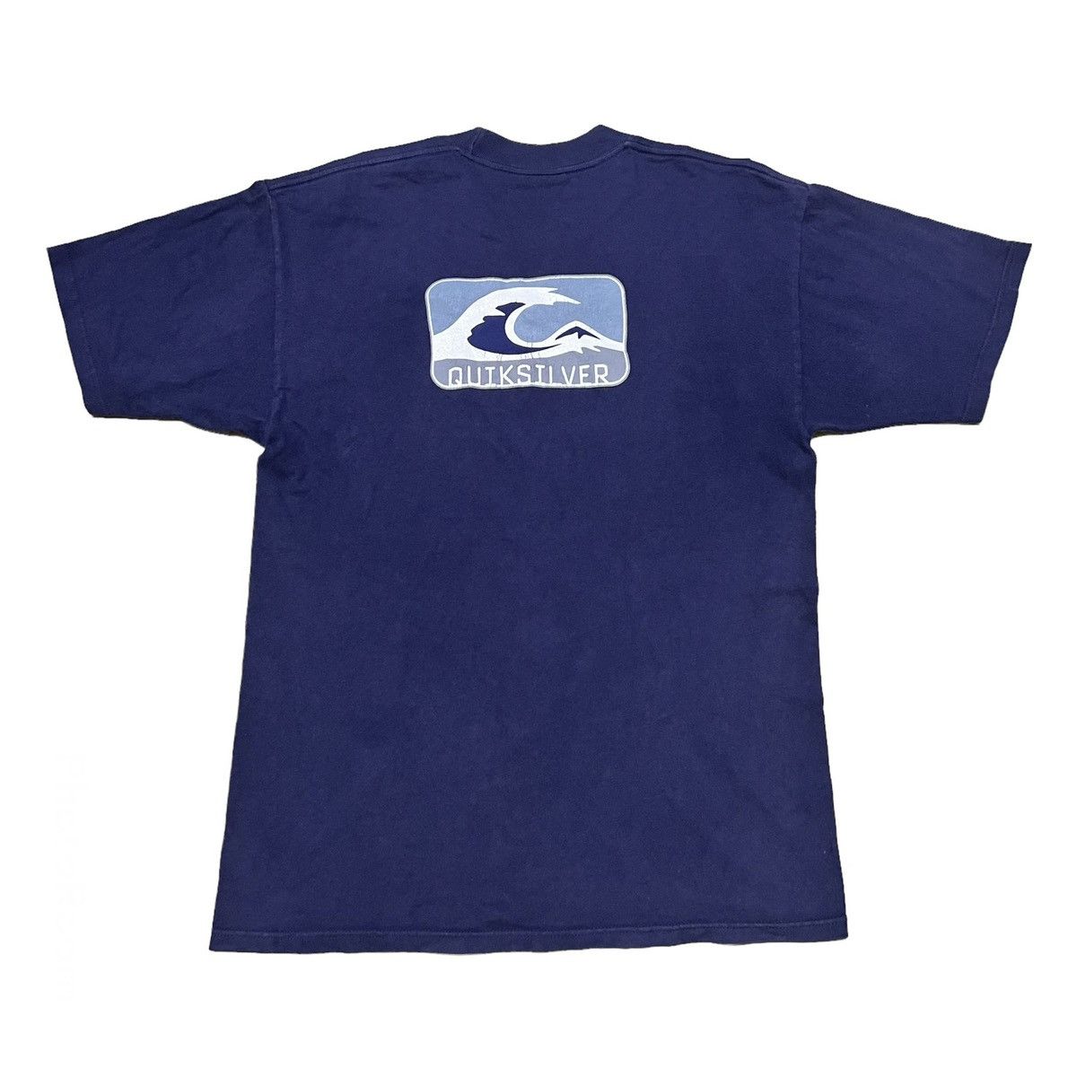 Quiksilver Vintage Quiksilver Surfing Short Sleeve T Shirt Big Logo Size US M / EU 48-50 / 2 - 2 Thumbnail