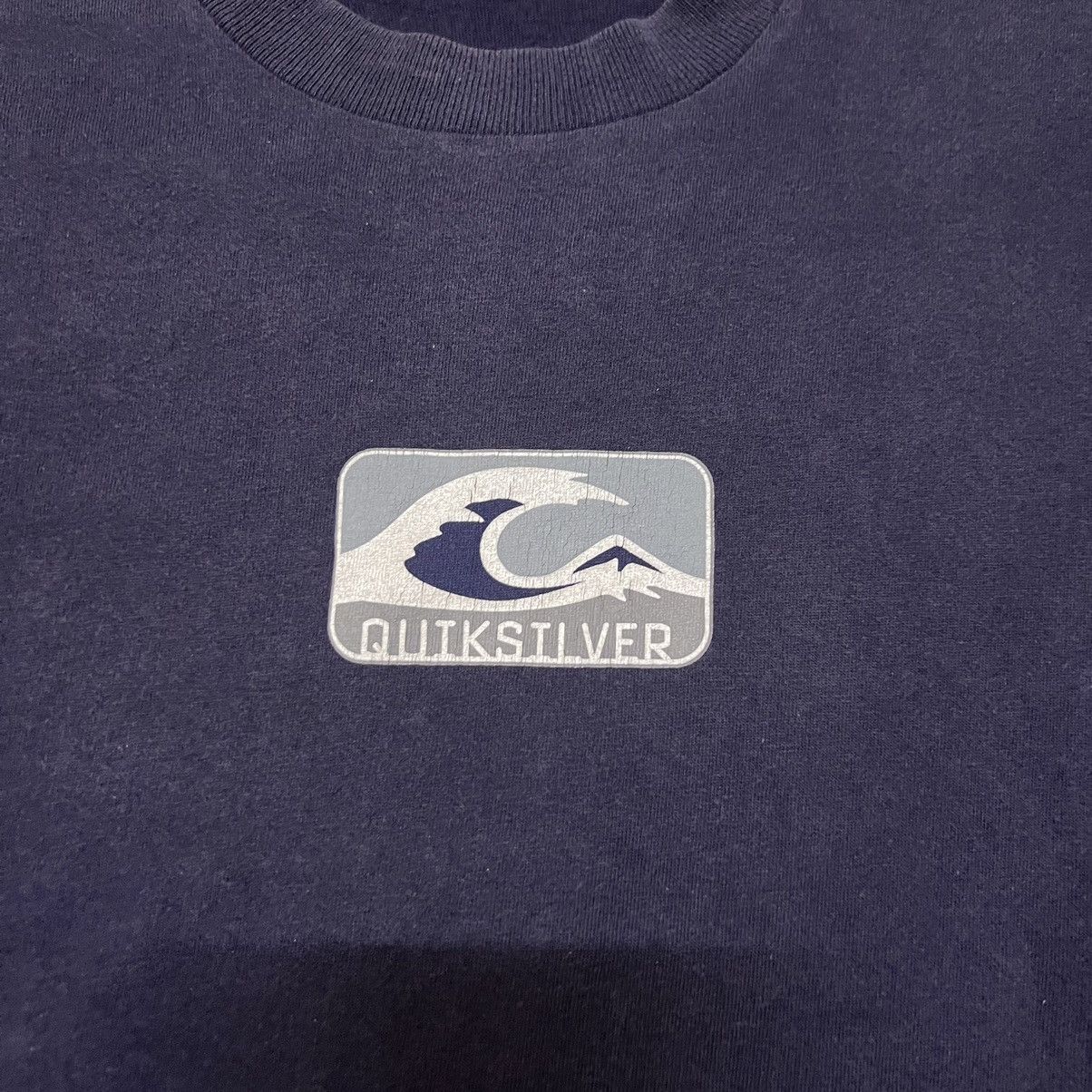 Quiksilver Vintage Quiksilver Surfing Short Sleeve T Shirt Big Logo Size US M / EU 48-50 / 2 - 6 Thumbnail