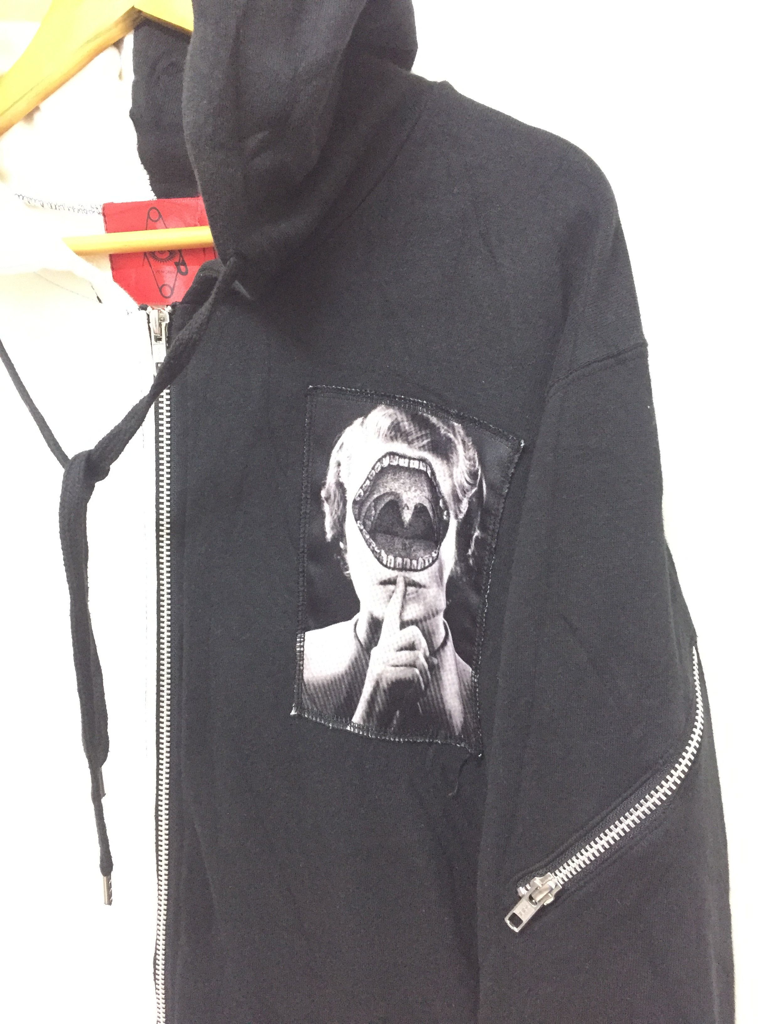 Japanese Brand ALTER VENOMV Undercover Split long hoodie parka Size US M / EU 48-50 / 2 - 6 Thumbnail