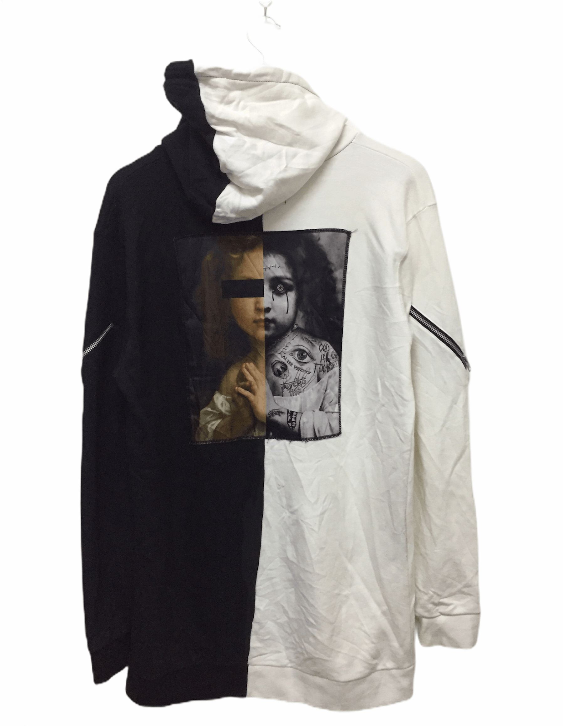 Japanese Brand ALTER VENOMV Undercover Split long hoodie parka Size US M / EU 48-50 / 2 - 2 Thumbnail