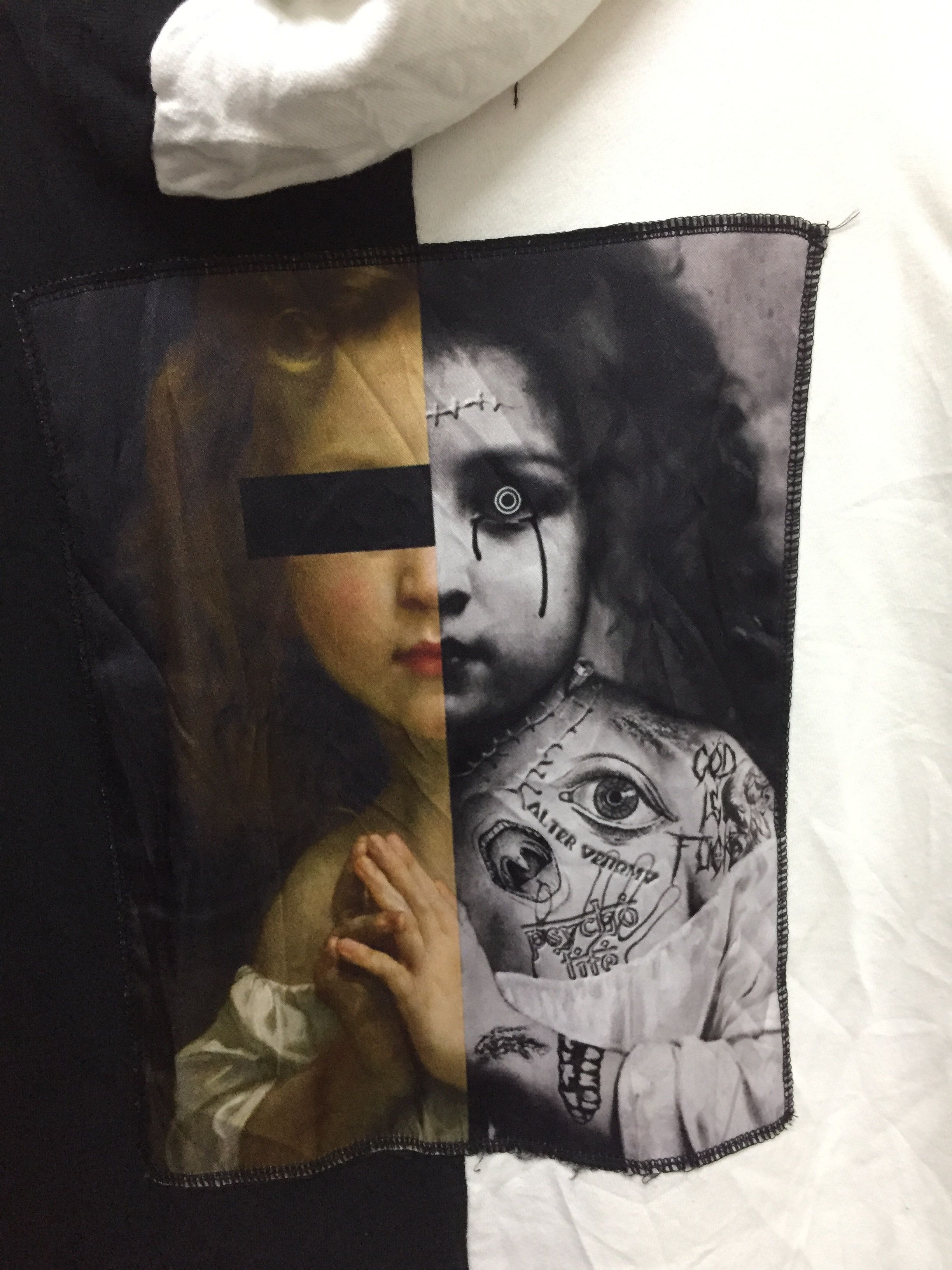 Japanese Brand ALTER VENOMV Undercover Split long hoodie parka Size US M / EU 48-50 / 2 - 4 Thumbnail