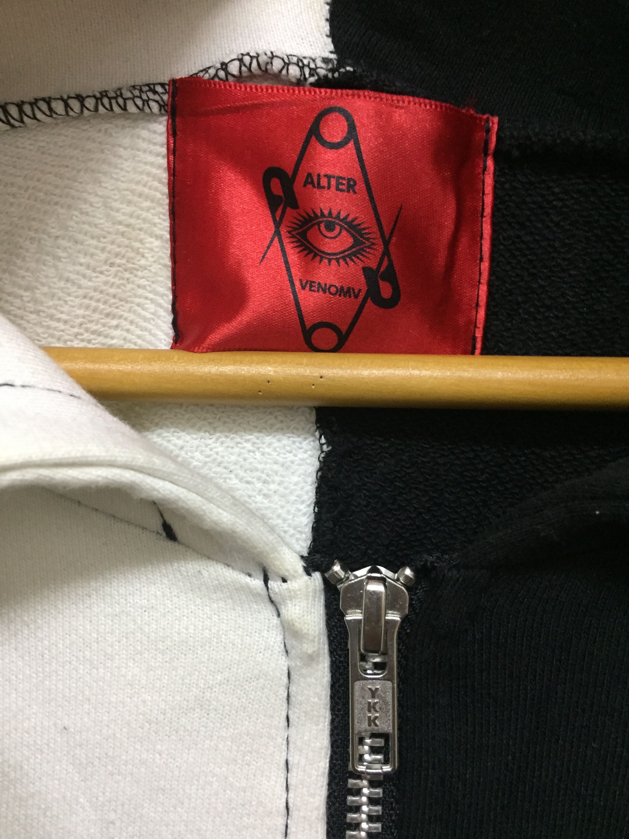 Japanese Brand ALTER VENOMV Undercover Split long hoodie parka Size US M / EU 48-50 / 2 - 10 Thumbnail