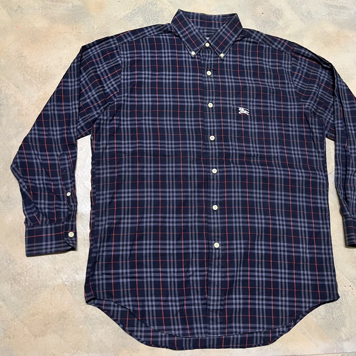 Burberry Burberrys Nova Check Button Up Shirt Size US M / EU 48-50 / 2 - 4 Thumbnail