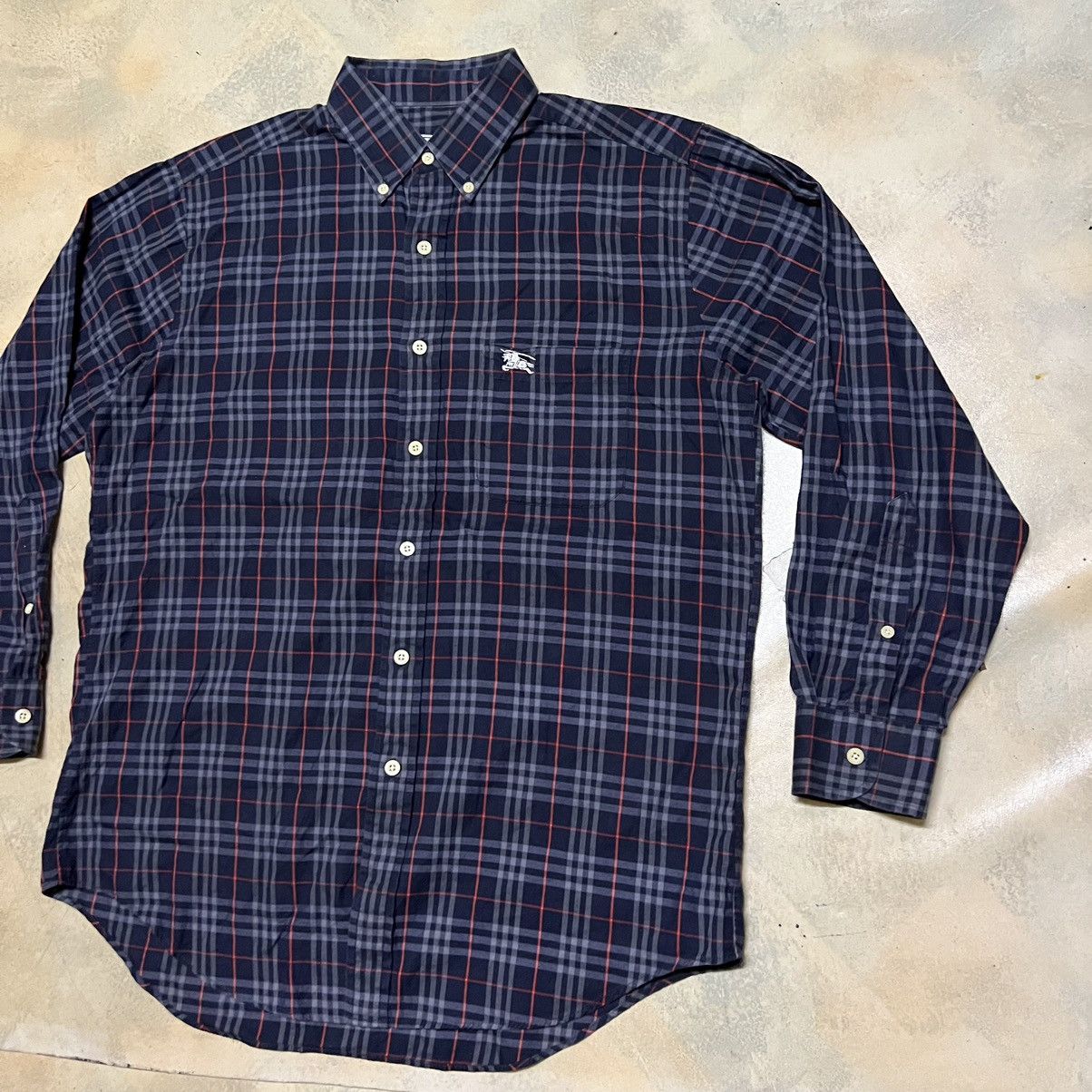 Burberry Burberrys Nova Check Button Up Shirt Size US M / EU 48-50 / 2 - 2 Thumbnail