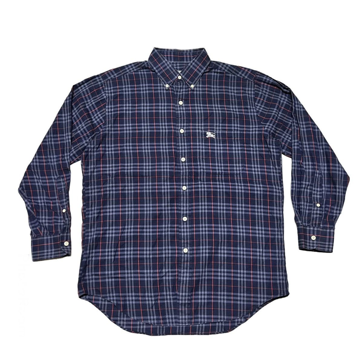 Burberrys Nova Check Button Up Shirt