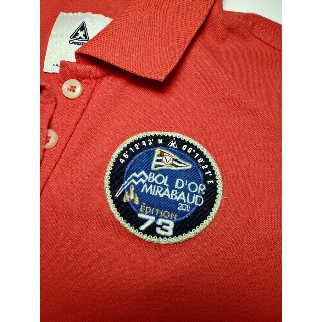 Vintage Gaastra Bol D or Mirabaud 2011 Edition 73 Woman s Red Polo S Size S / US 4 / IT 40 - 2 Thumbnail