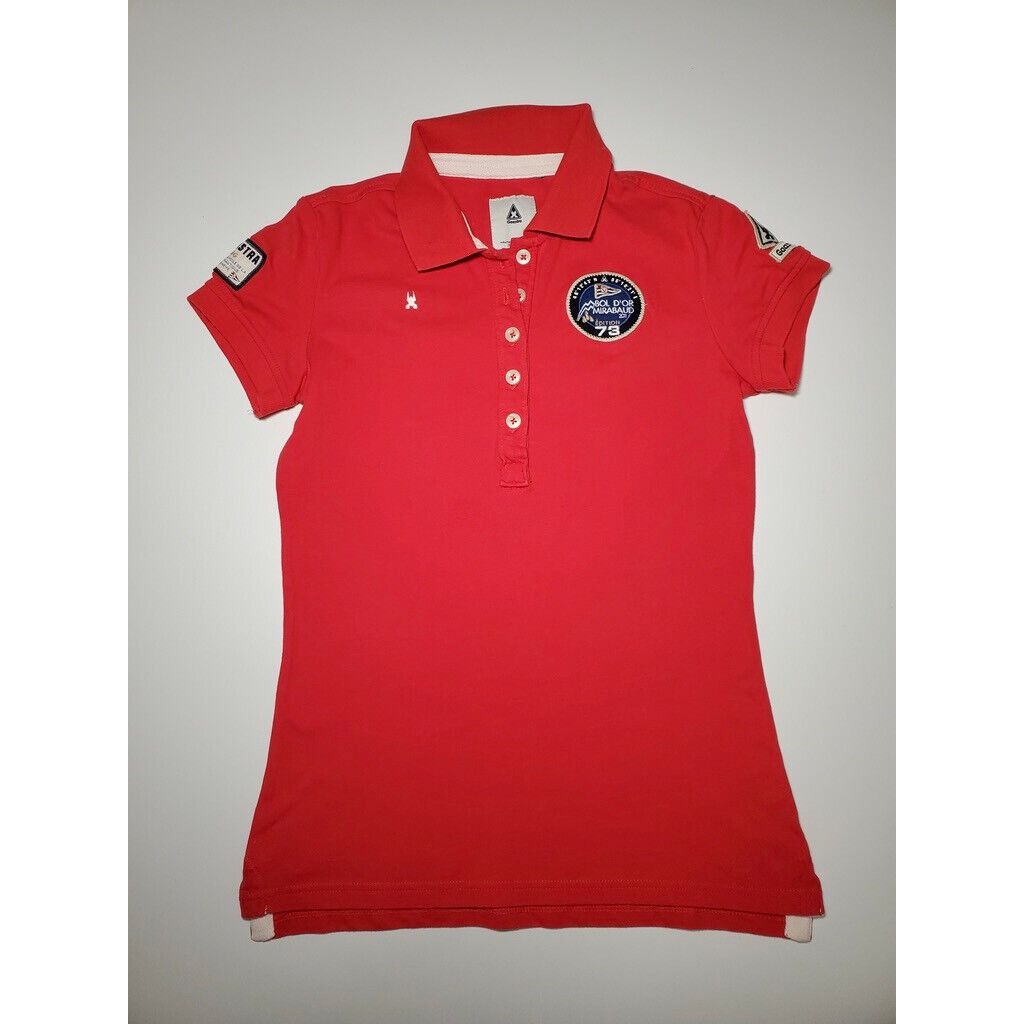 Vintage Gaastra Bol D or Mirabaud 2011 Edition 73 Woman s Red Polo S Size S / US 4 / IT 40 - 1 Thumbnail