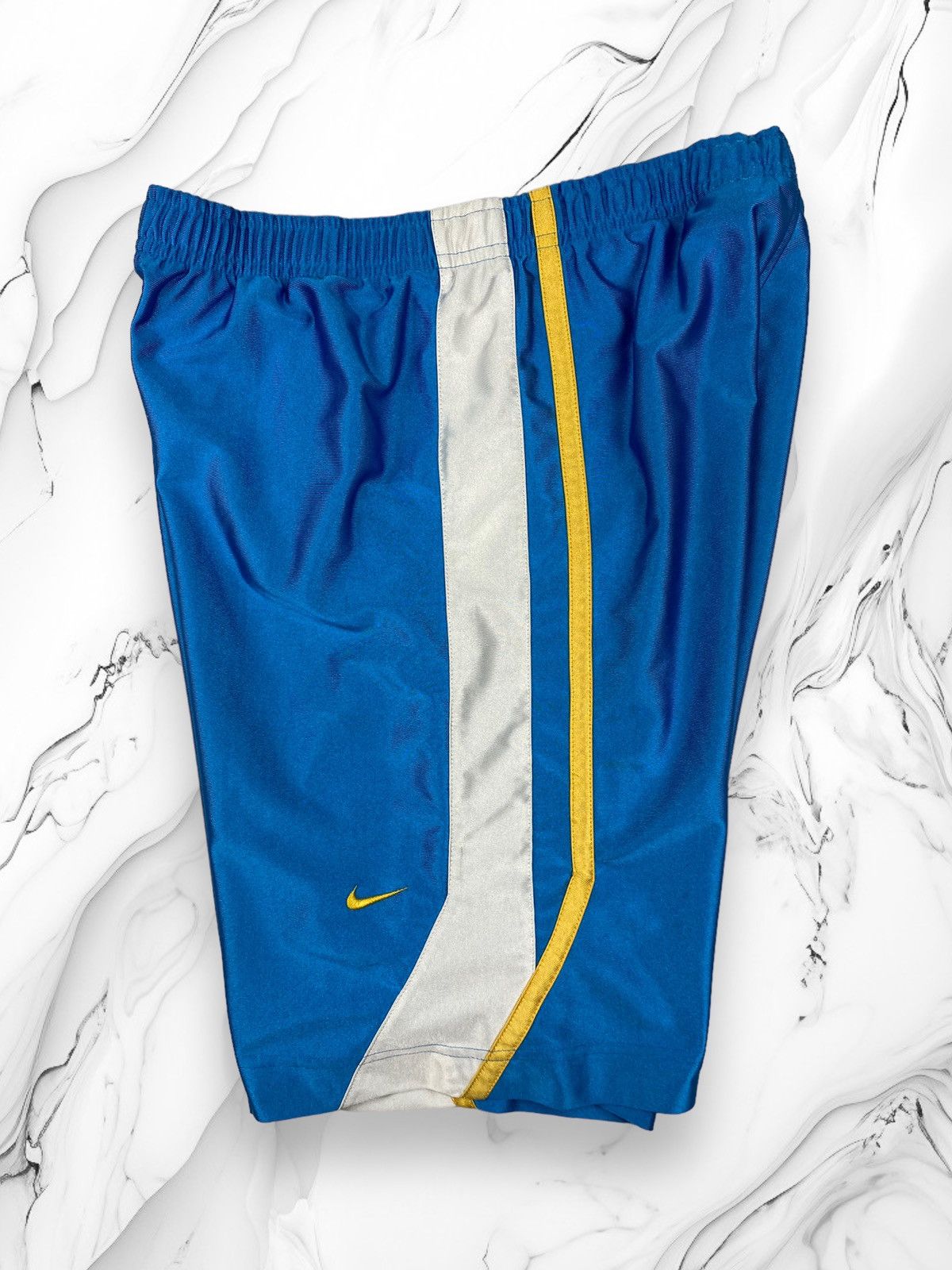 Nike × Vintage Vintage Nike Nylon Y2K Drill Shorts Size US 31 - 2 Thumbnail