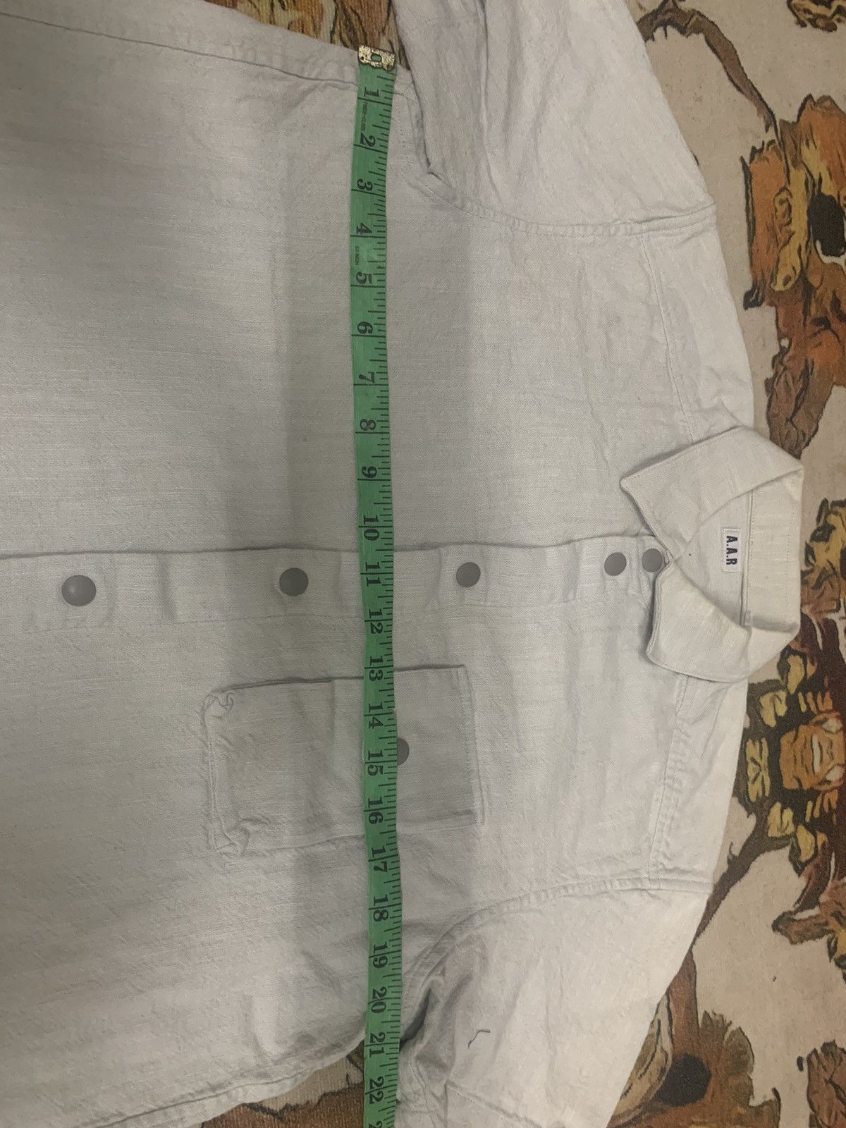 Japanese Brand × Yohji Yamamoto Vintage A.A.R by Yohji Yamamoto single pocket rare design Size US M / EU 48-50 / 2 - 9 Thumbnail