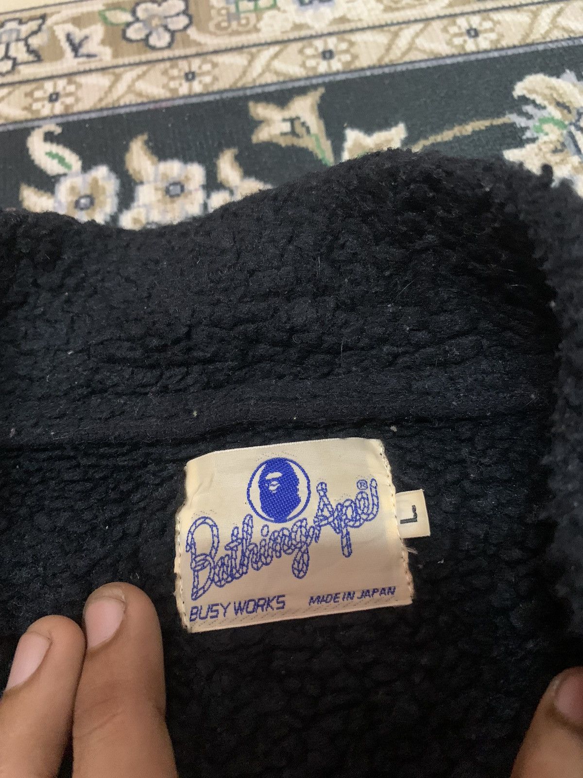 Bape 2000s BAPE NIGO SHERPA JACKET RARE JACKET Size US L / EU 52-54 / 3 - 8 Thumbnail