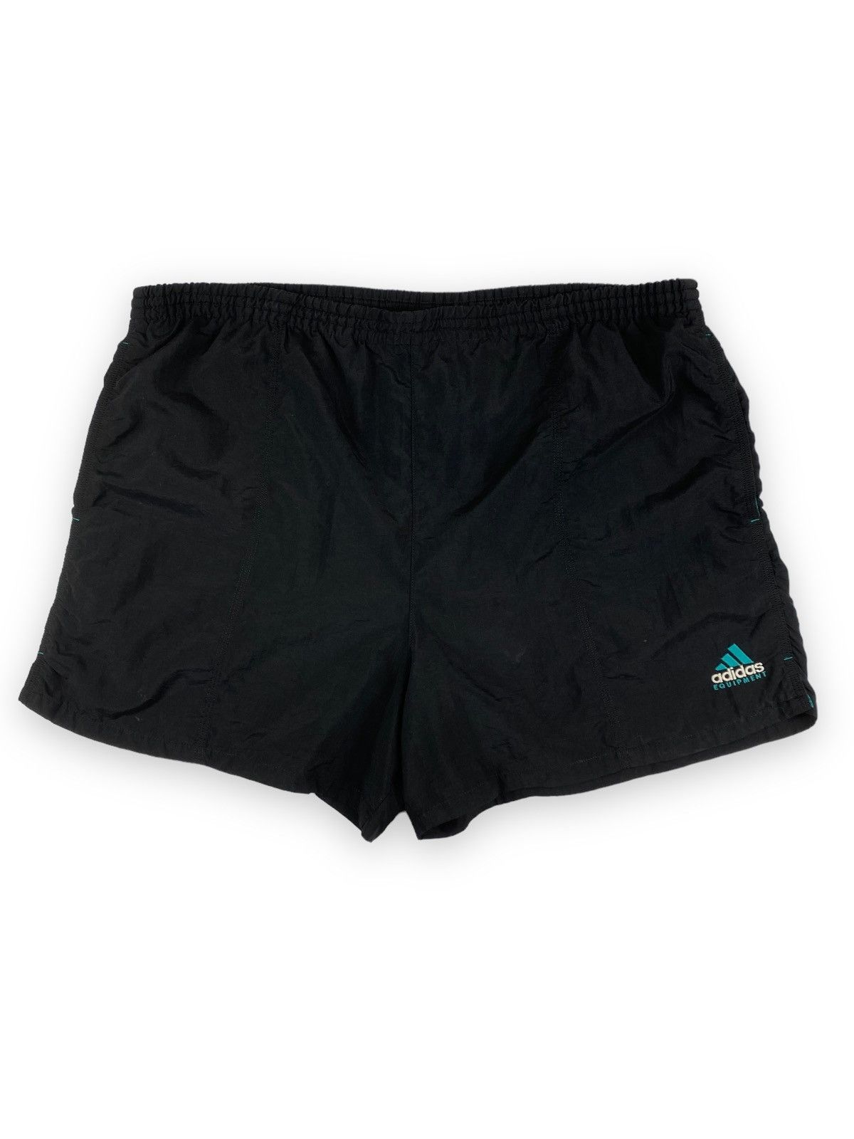 Adidas × Equipment × Vintage Vintage Adidas Equipment Shorts nylon Y2K drill Size US 36 / EU 52 - 1 Thumbnail