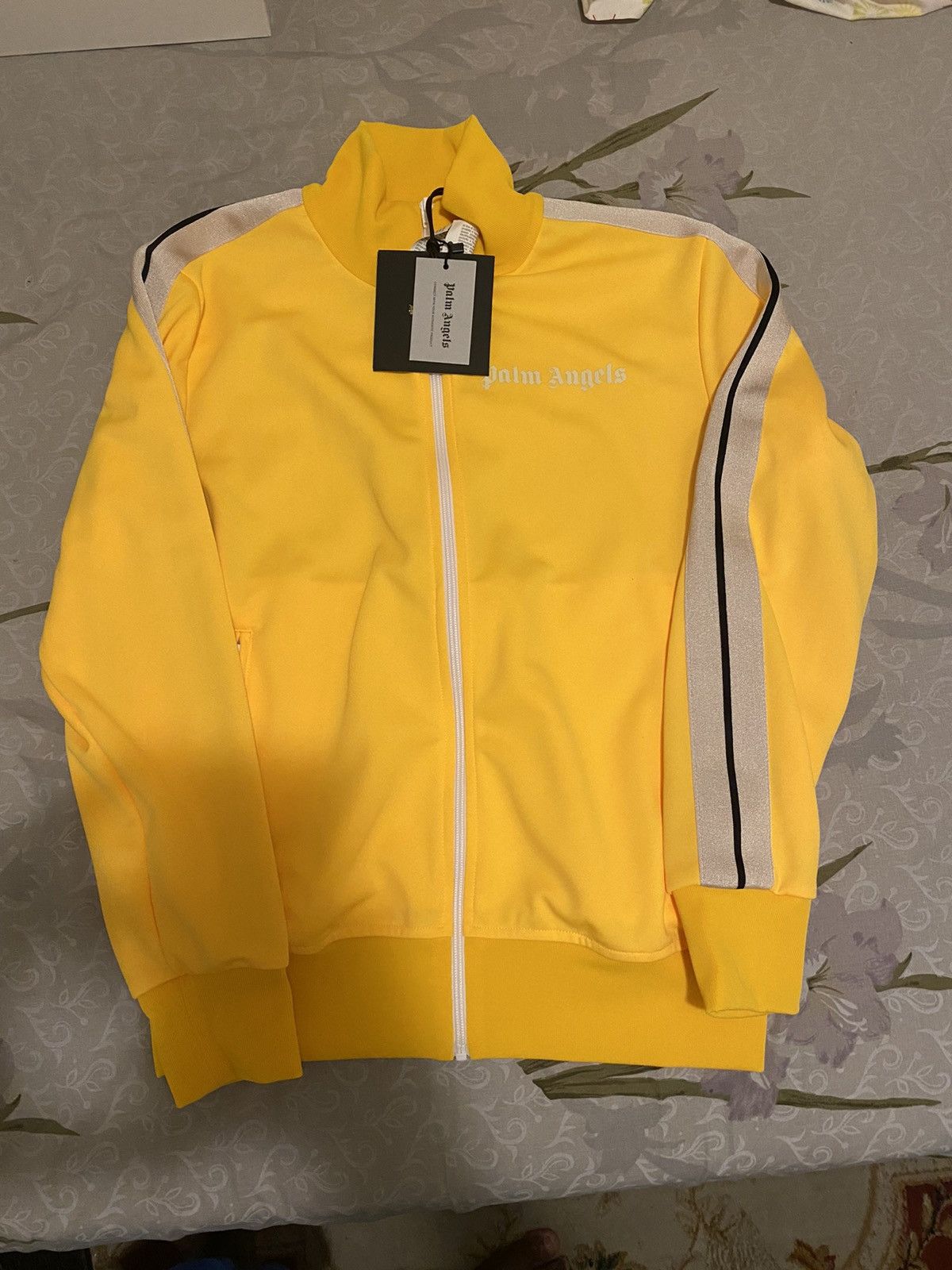 Palm Angels Palm Angels Yellow Track Jacket Size US M / EU 48-50 / 2 - 3 Thumbnail