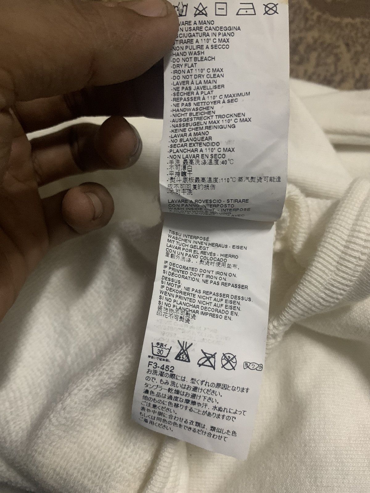 Maison Margiela × Vintage AW 2015 MM6 maison margeila spell out sweatshirts distressed Size US S / EU 44-46 / 1 - 15 Thumbnail